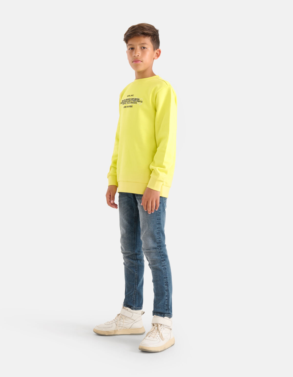 Print Pullover Gelb SHOEBY BOYS