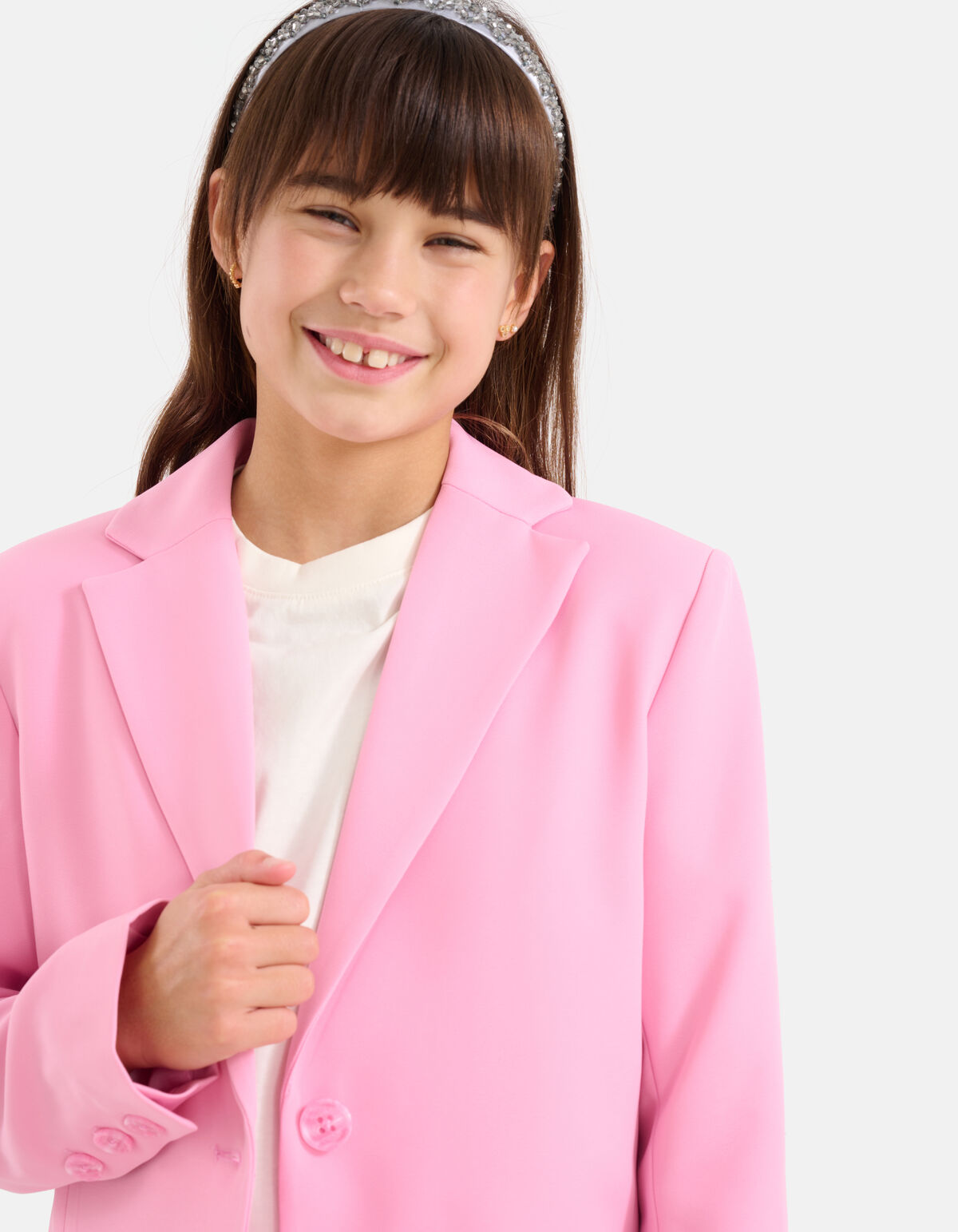 Basis Blazer Lichtroze SHOEBY GIRLS