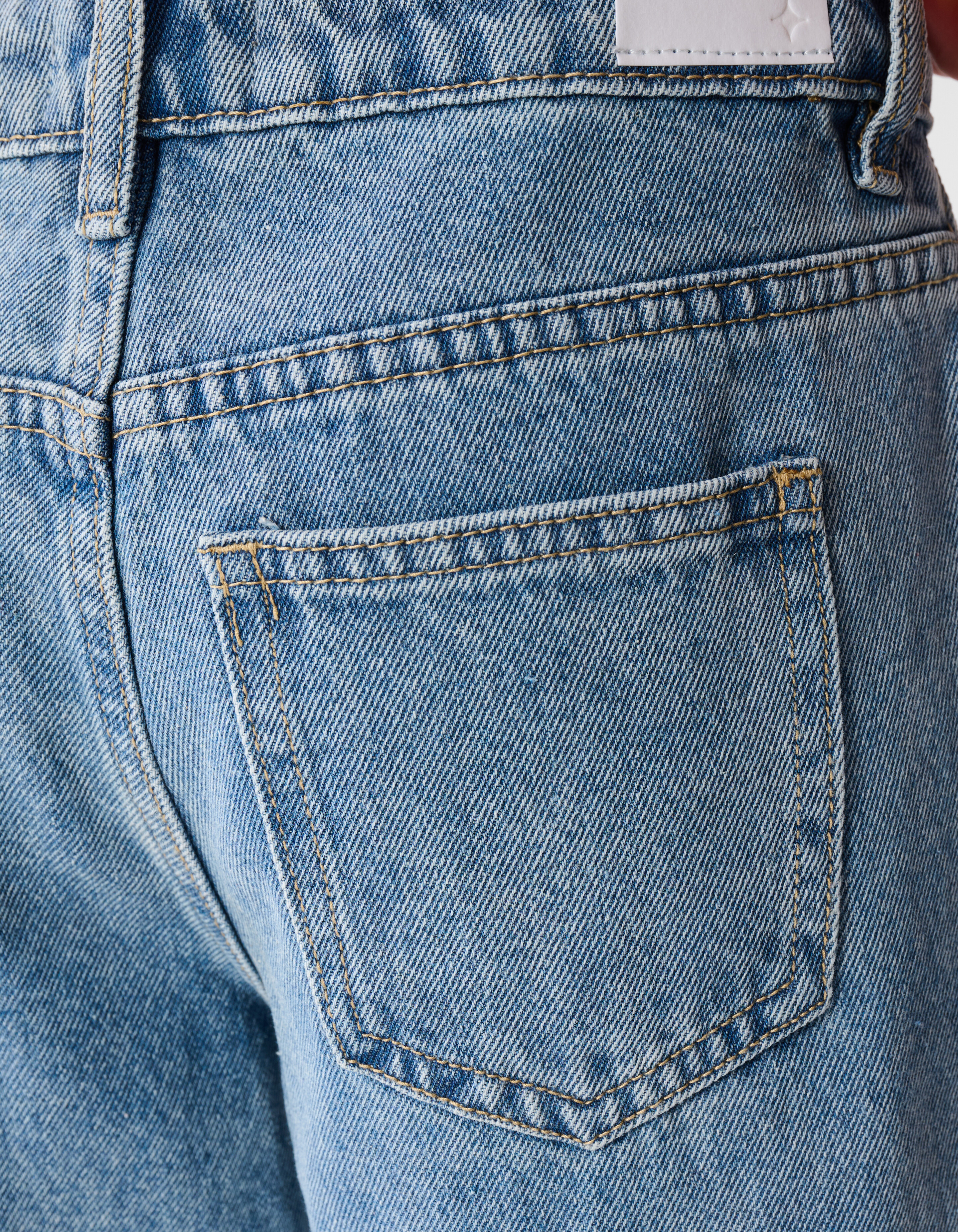 Bestickte Jeans mit weitem Bein, gebleicht SHOEBY GIRLS