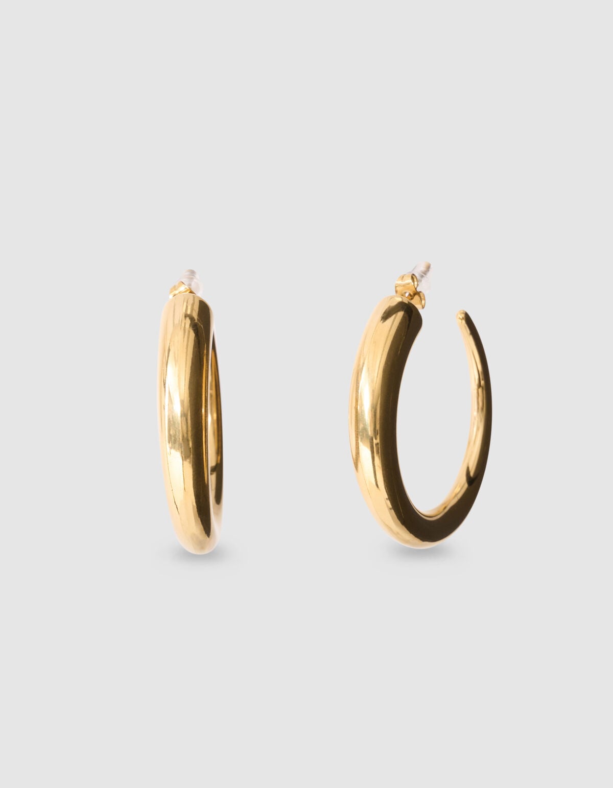 Gro&szlig;e Creolen Ohrringe Gold SHOEBY ACCESSOIRES