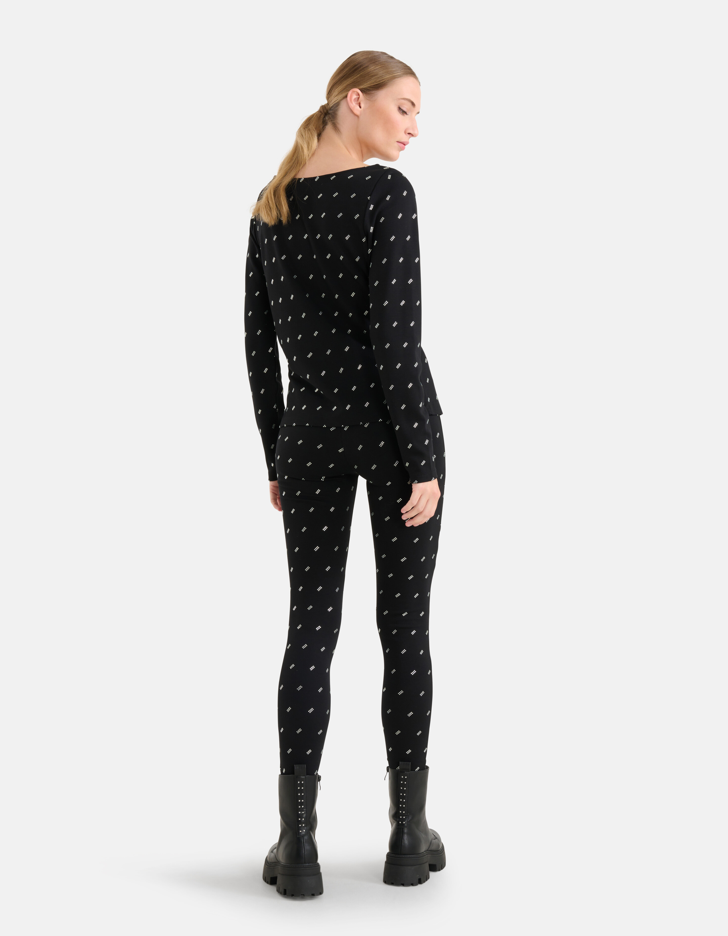 Strass-Top Schwarz von Mieke SHOEBY WOMEN