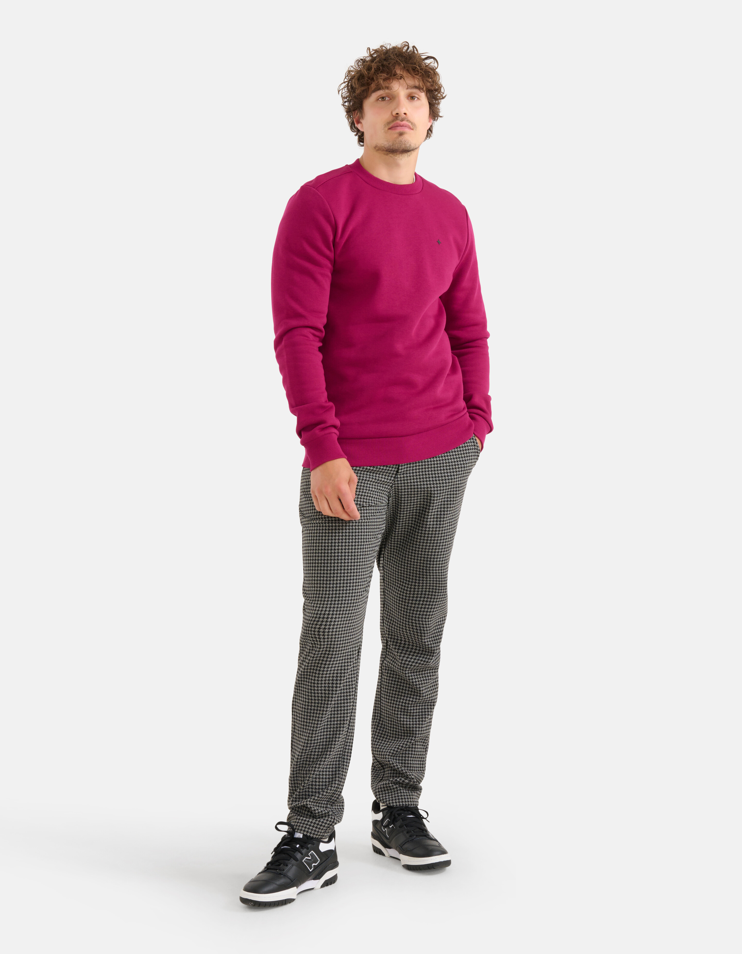 Sparkle Sweater Bordeaux SHOEBY MEN