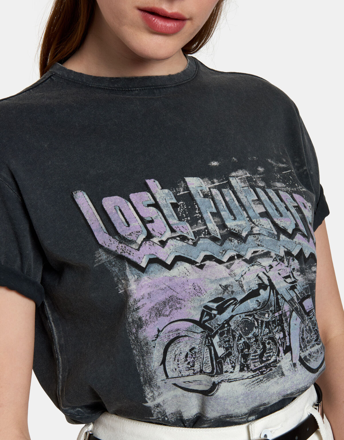 Lexie Gewaschenes T-Shirt Eksept