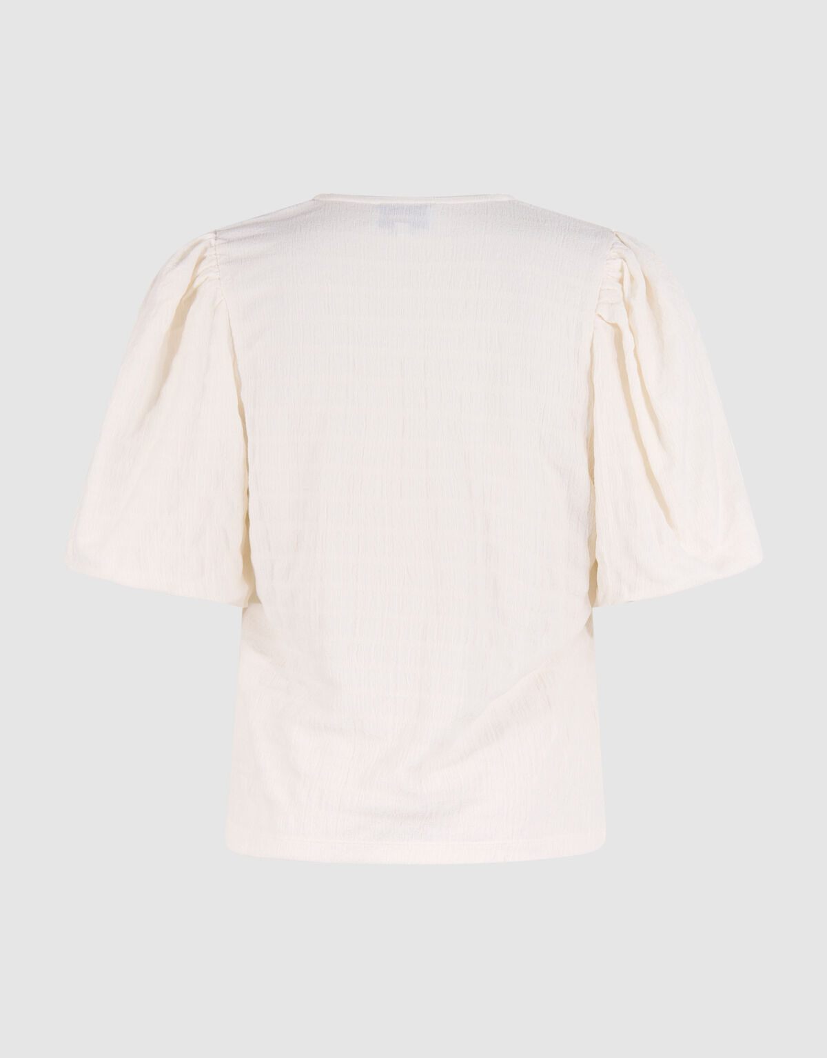 Crinkle Top Gebroken Wit SHOEBY WOMEN