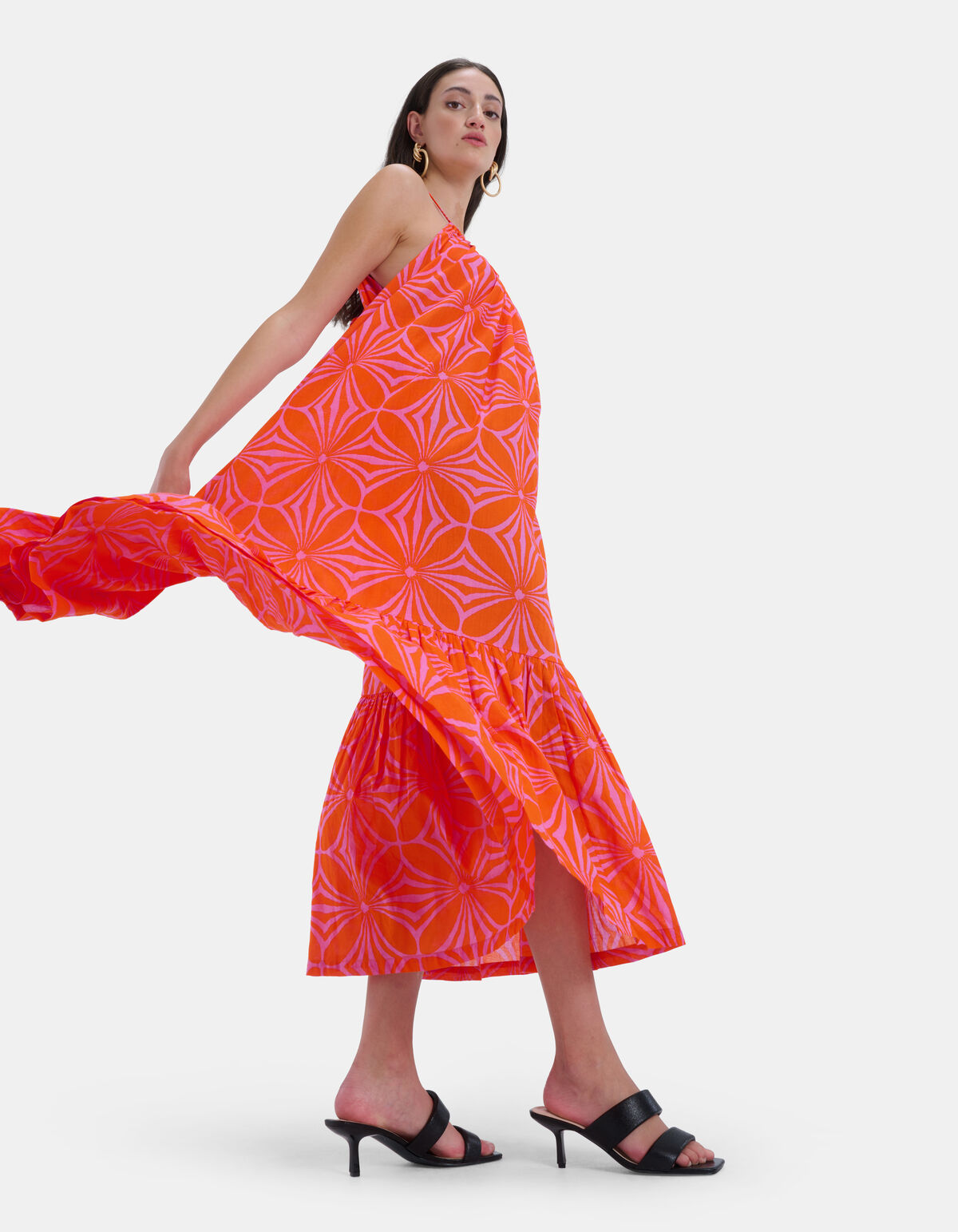 Voile Maxi Cami Kleid EKSEPT