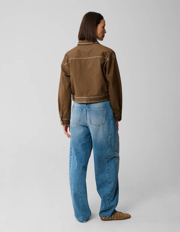 Nietenjacke Khaki SHOEBY WOMEN