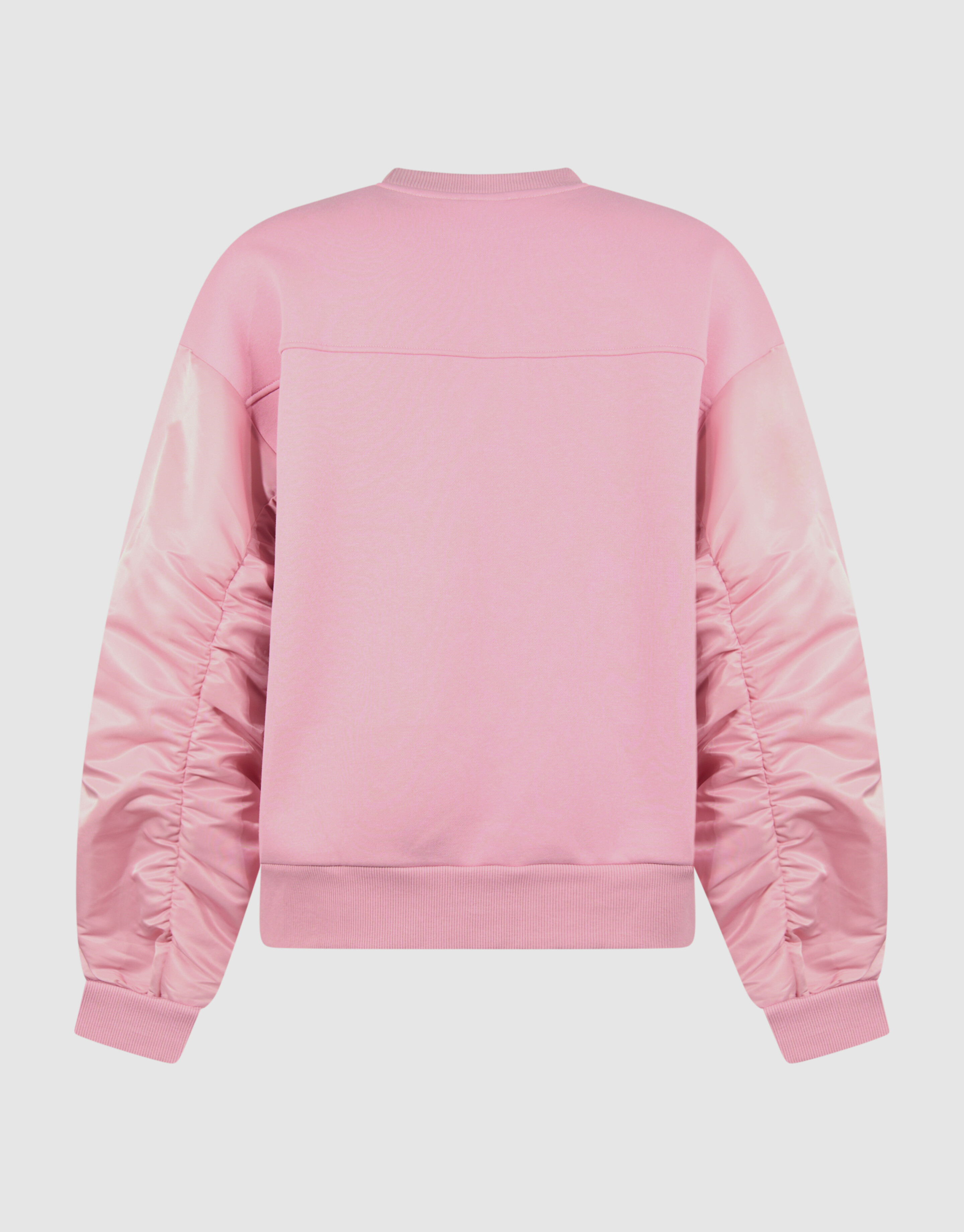 Pullover aus Satin-Mix Hellrosa SHOEBY WOMEN