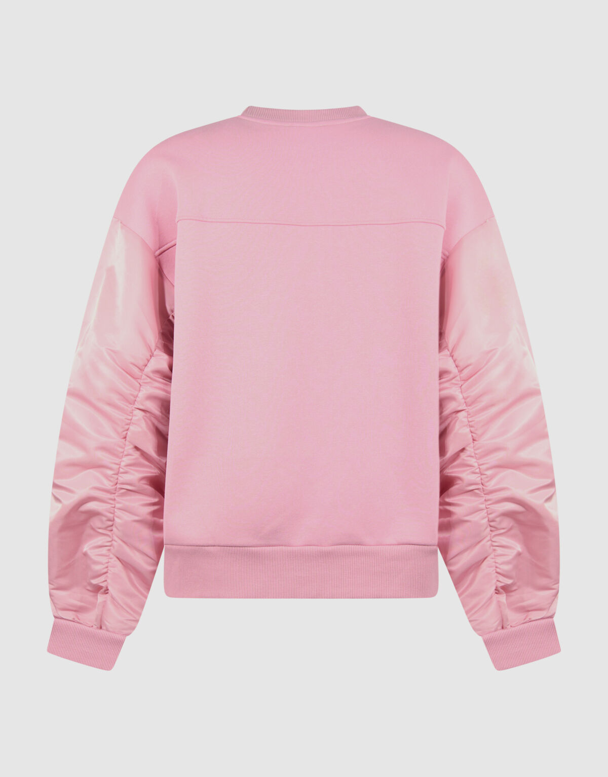 Pullover aus Satin-Mix Hellrosa SHOEBY WOMEN
