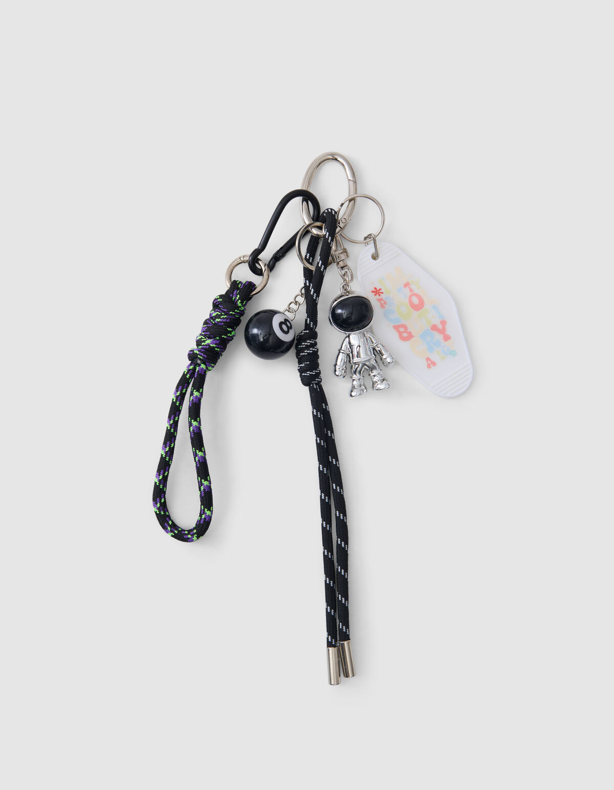 Towling Schl&uuml;sselanh&auml;nger Schwarz SHOEBY ACCESSOIRES