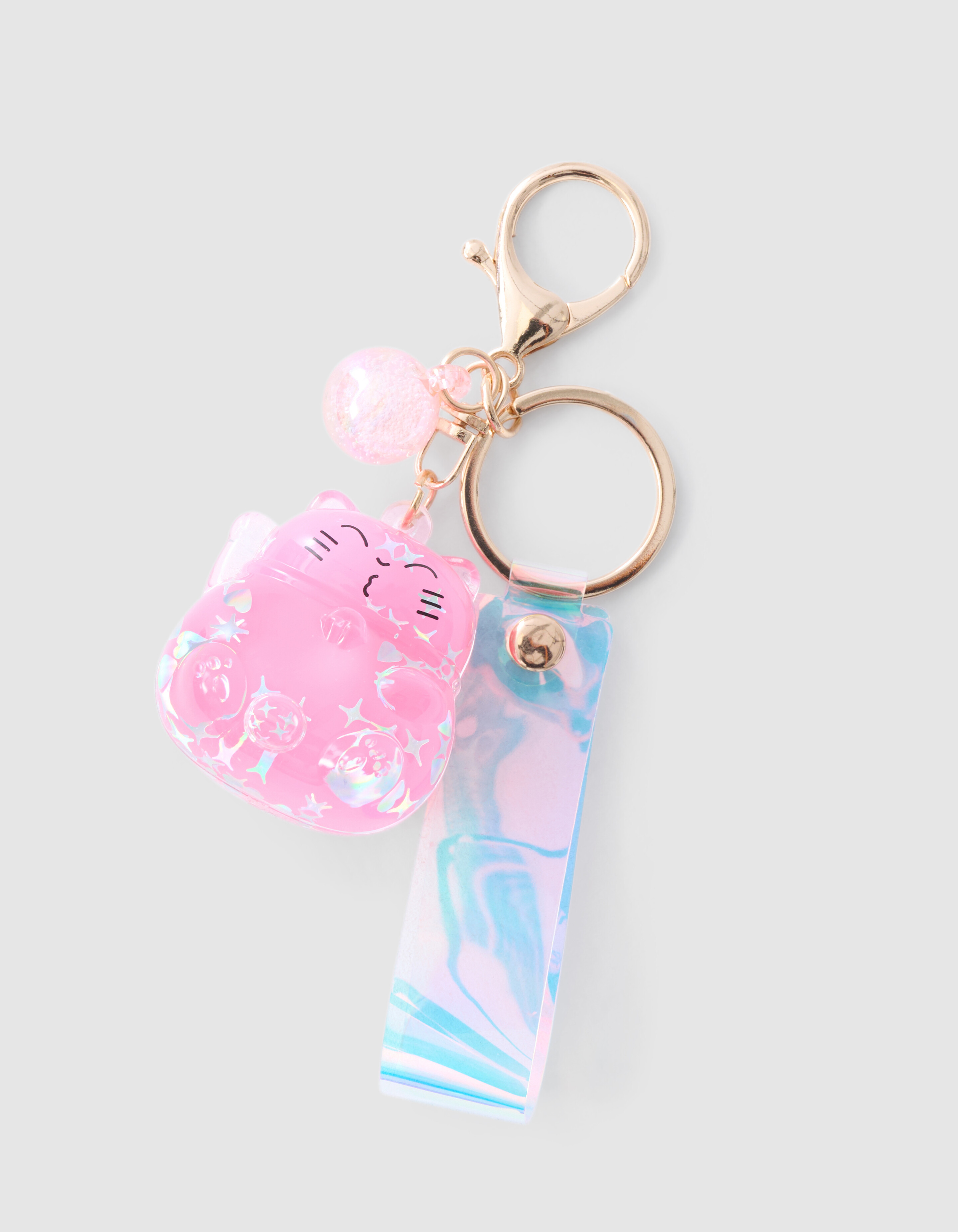 Katze Schlüsselanhänger Rosa SHOEBY ACCESSOIRES