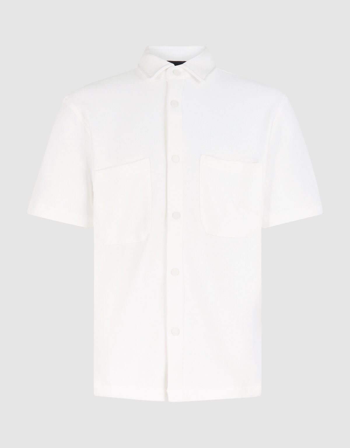 Piqué-Überhemd Off White SHOEBY MEN