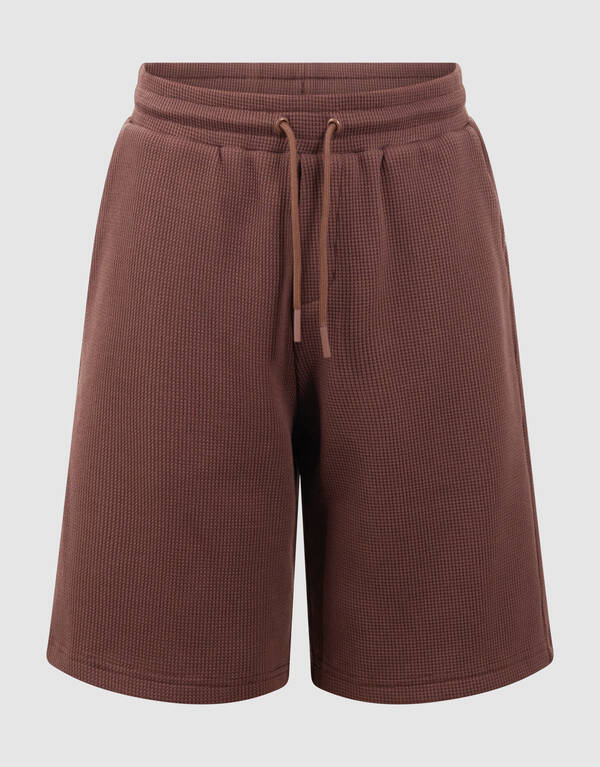 Waffel Kurz Dunkelbraun SHOEBY BOYS