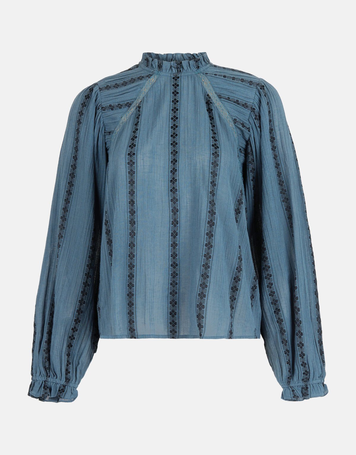 Spitzentop Blau SHOEBY WOMEN