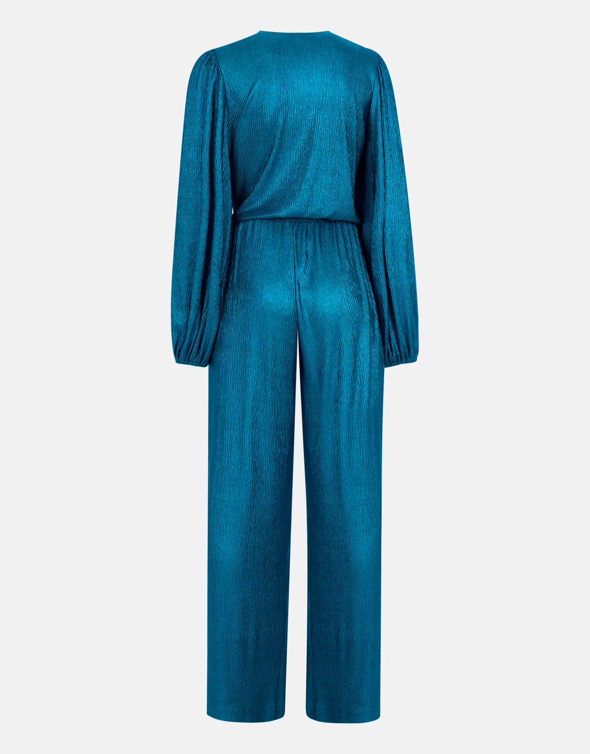 Metallic Crinkle Overall Blau SHOEBY WOMEN