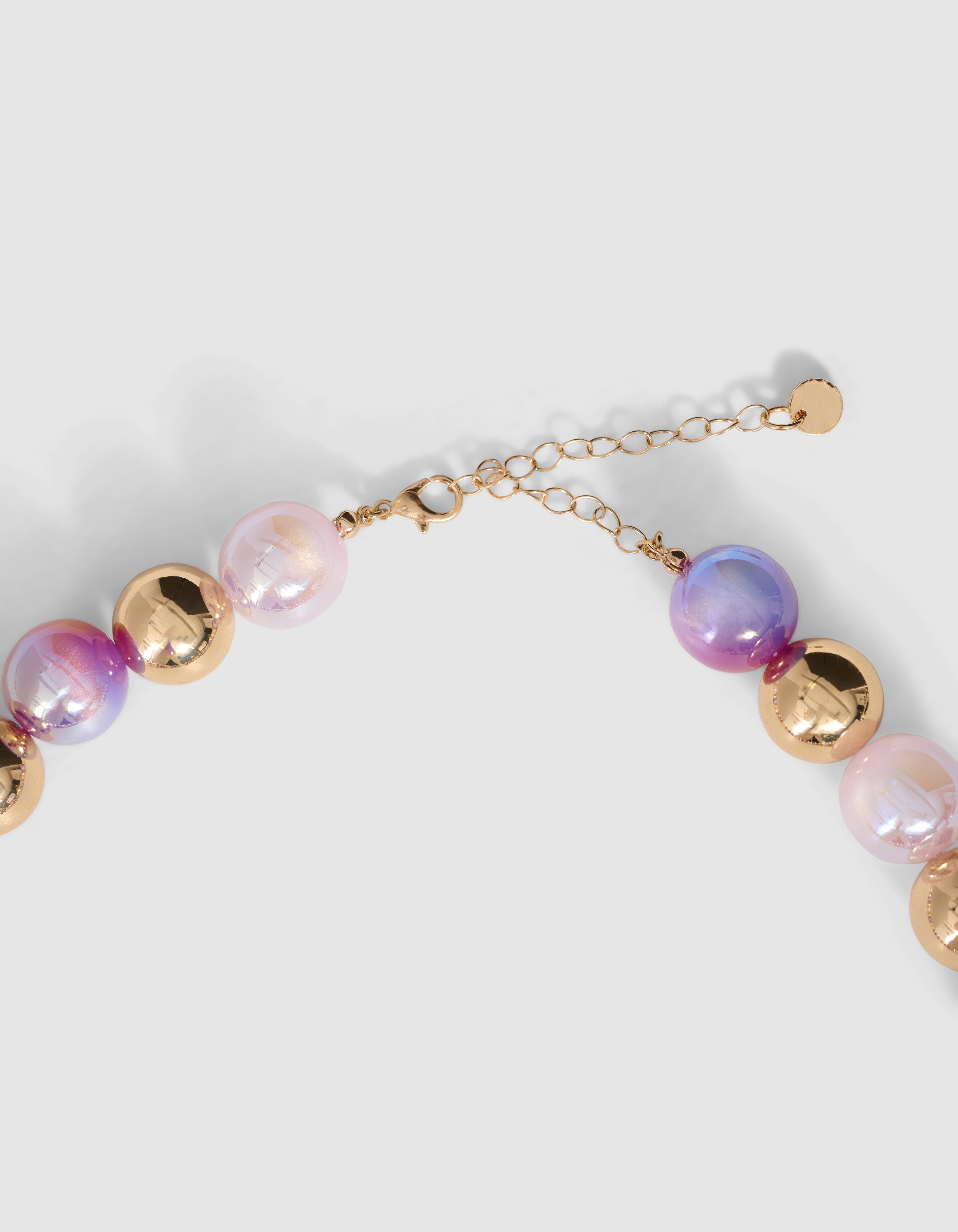 Crazy Color Perlenkette Gold SHOEBY ACCESSOIRES