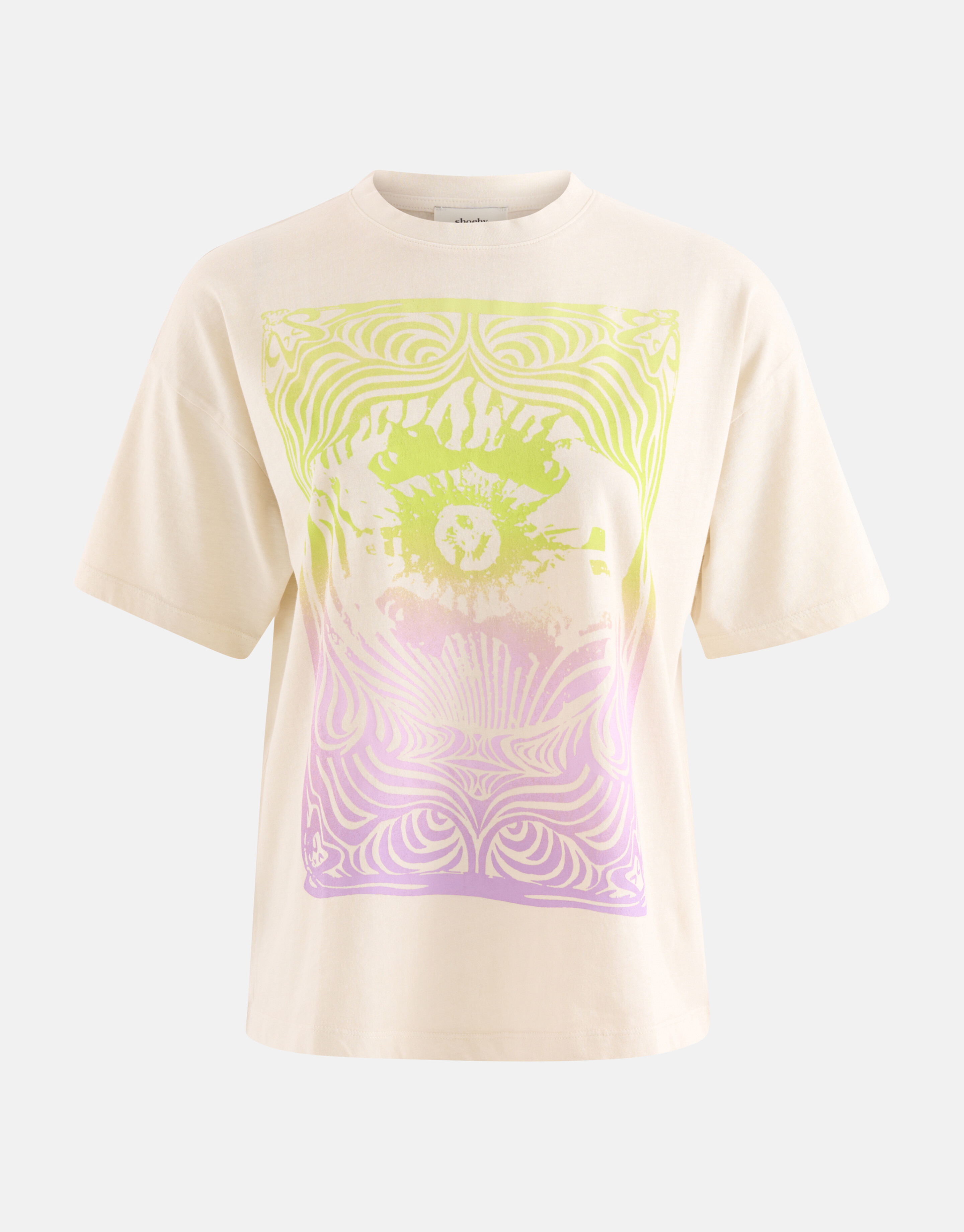 Kunstwerk T-shirt Beige SHOEBY WOMEN