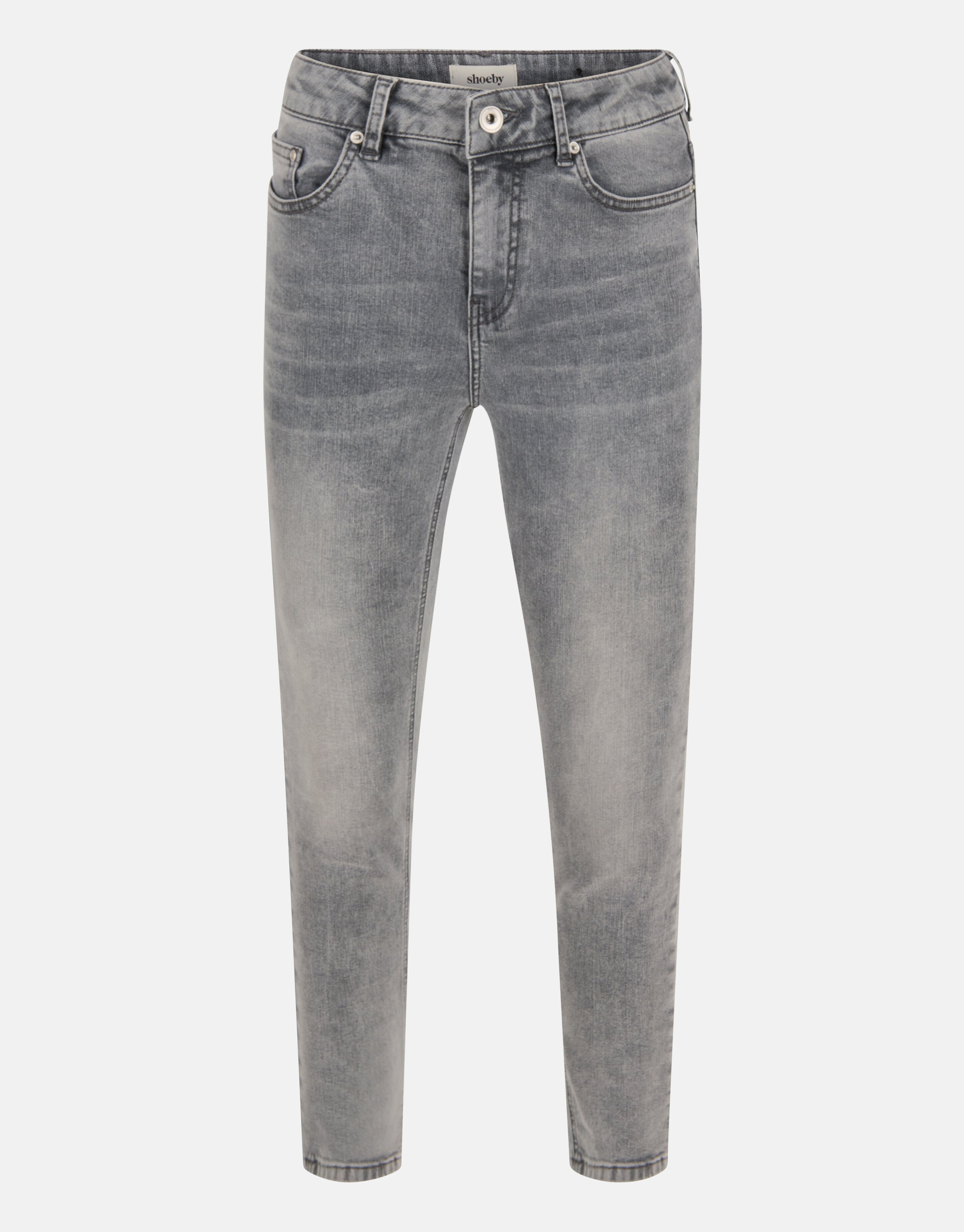 Skinny Denim Jeans L28 Grau SHOEBY WOMEN