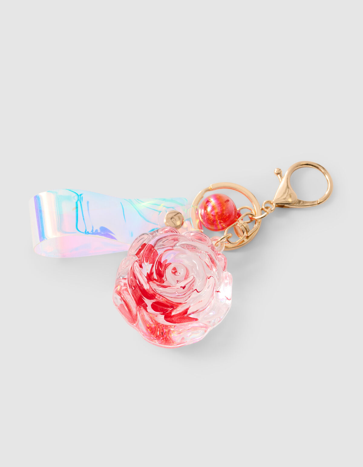 Rose Schlüsselanhänger Rot SHOEBY ACCESSOIRES