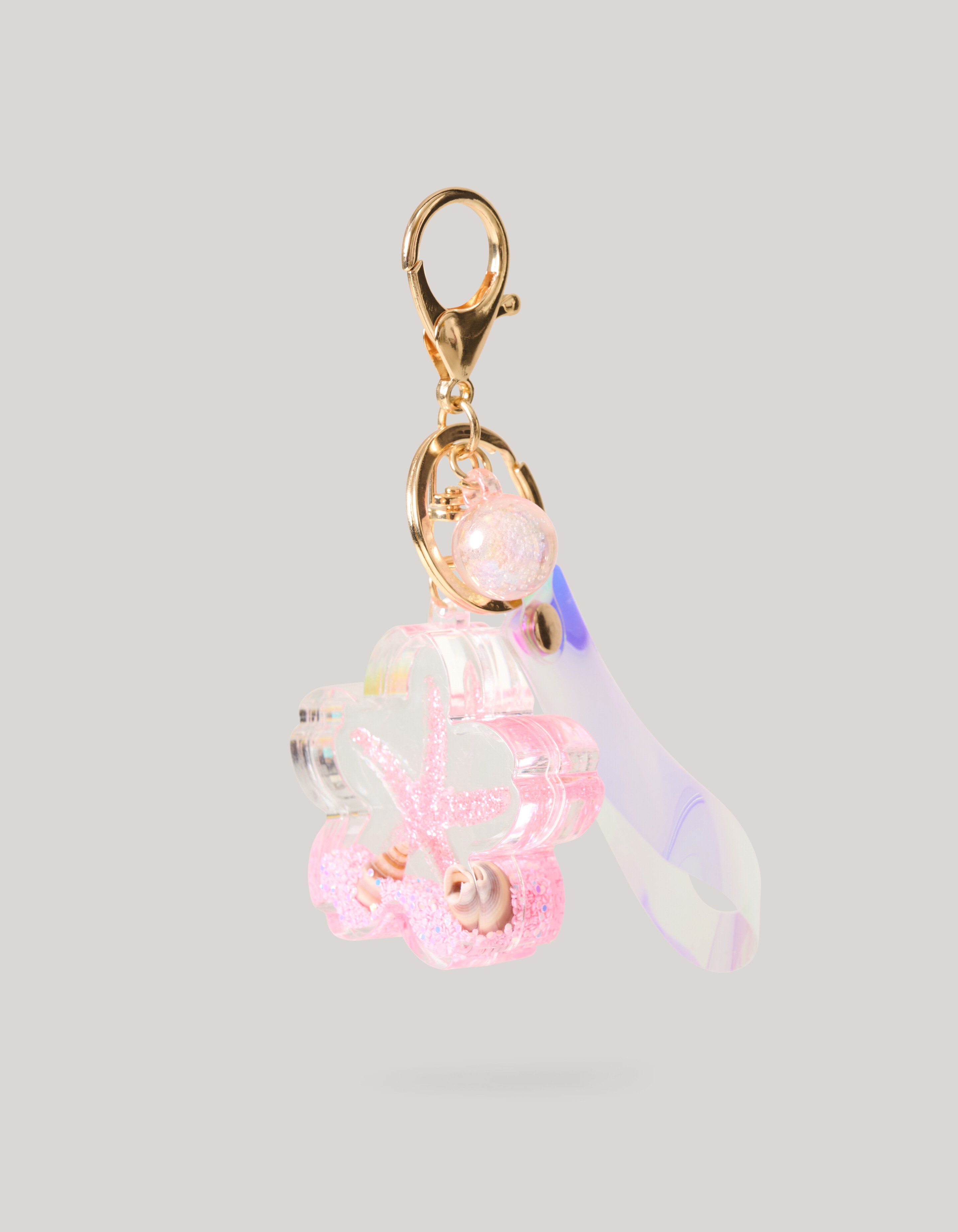 Blumen Schlüsselanhänger Rosa SHOEBY ACCESSOIRES