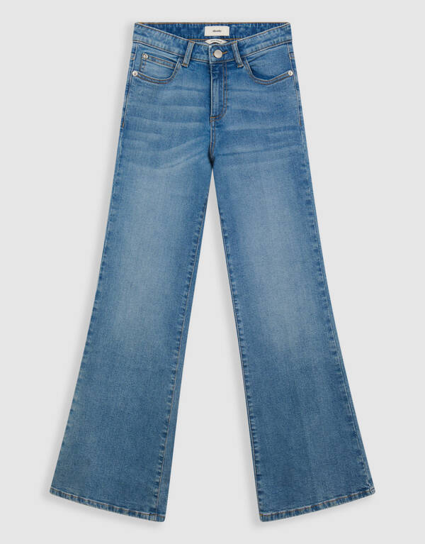 Flared Fit Jeans Blau SHOEBY GIRLS