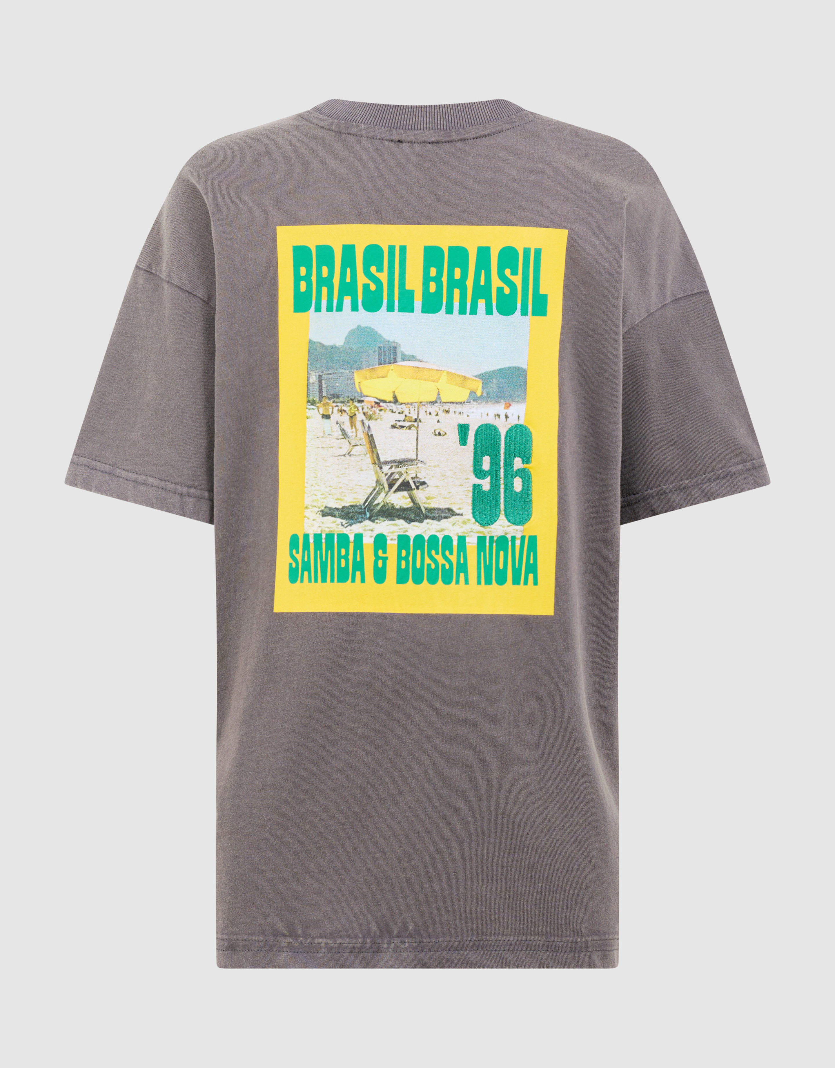 Brasil Artwork T-Shirt Dunkelgrau SHOEBY BOYS