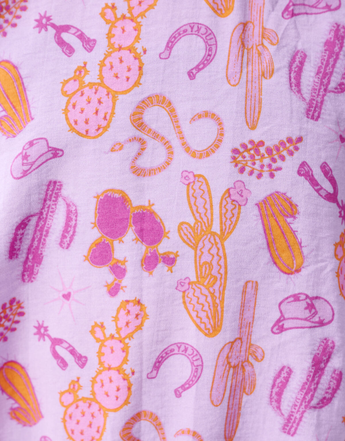 Bedrucktes Puff-Top Hellviolett SHOEBY GIRLS