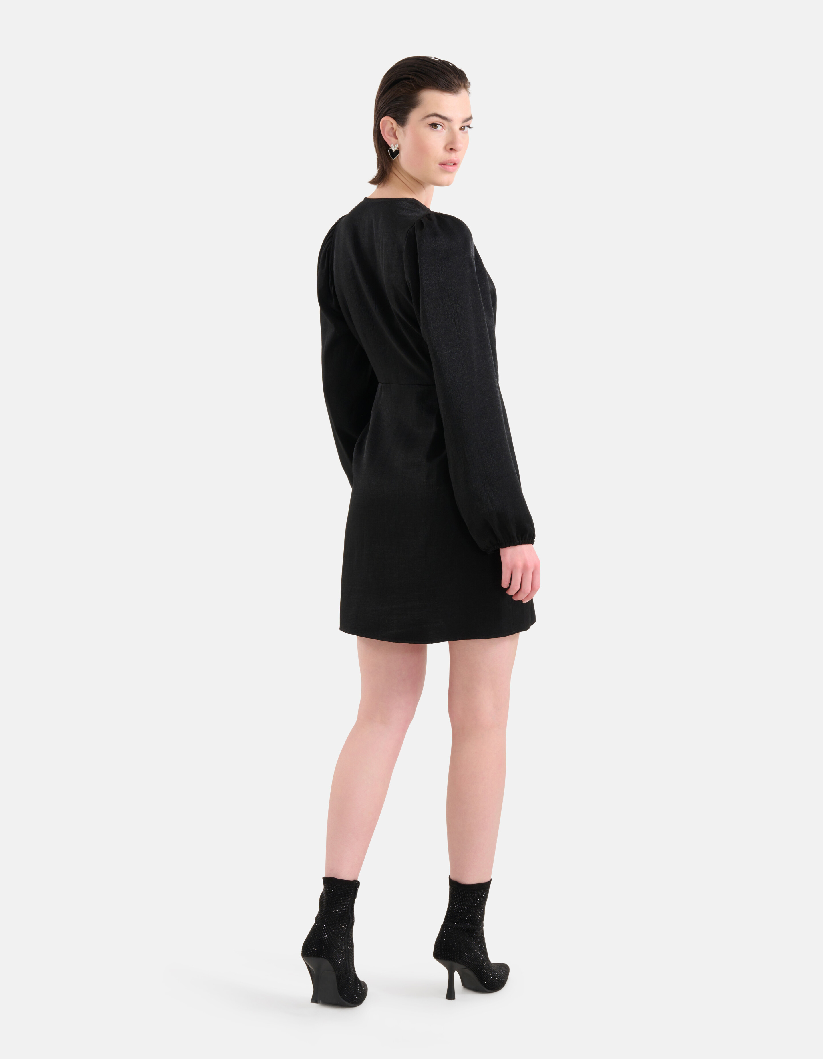 Wickelkleid Schwarz SHOEBY WOMEN