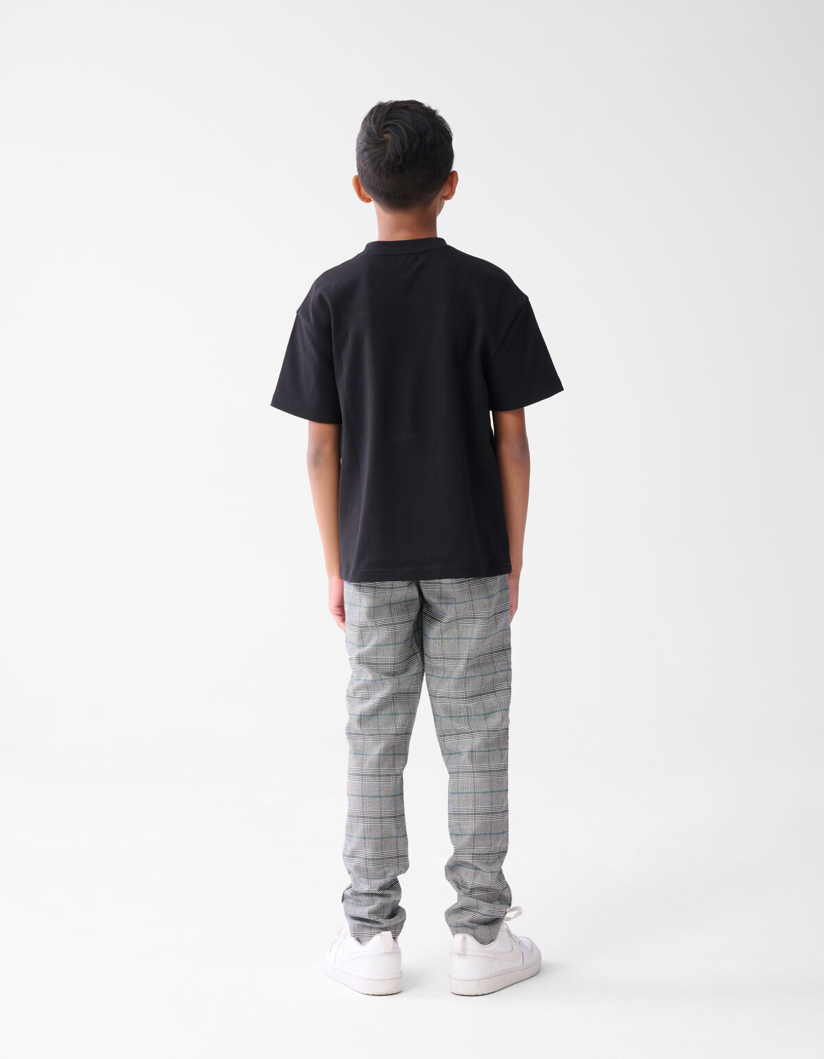 Karierte Hose Grau SHOEBY BOYS