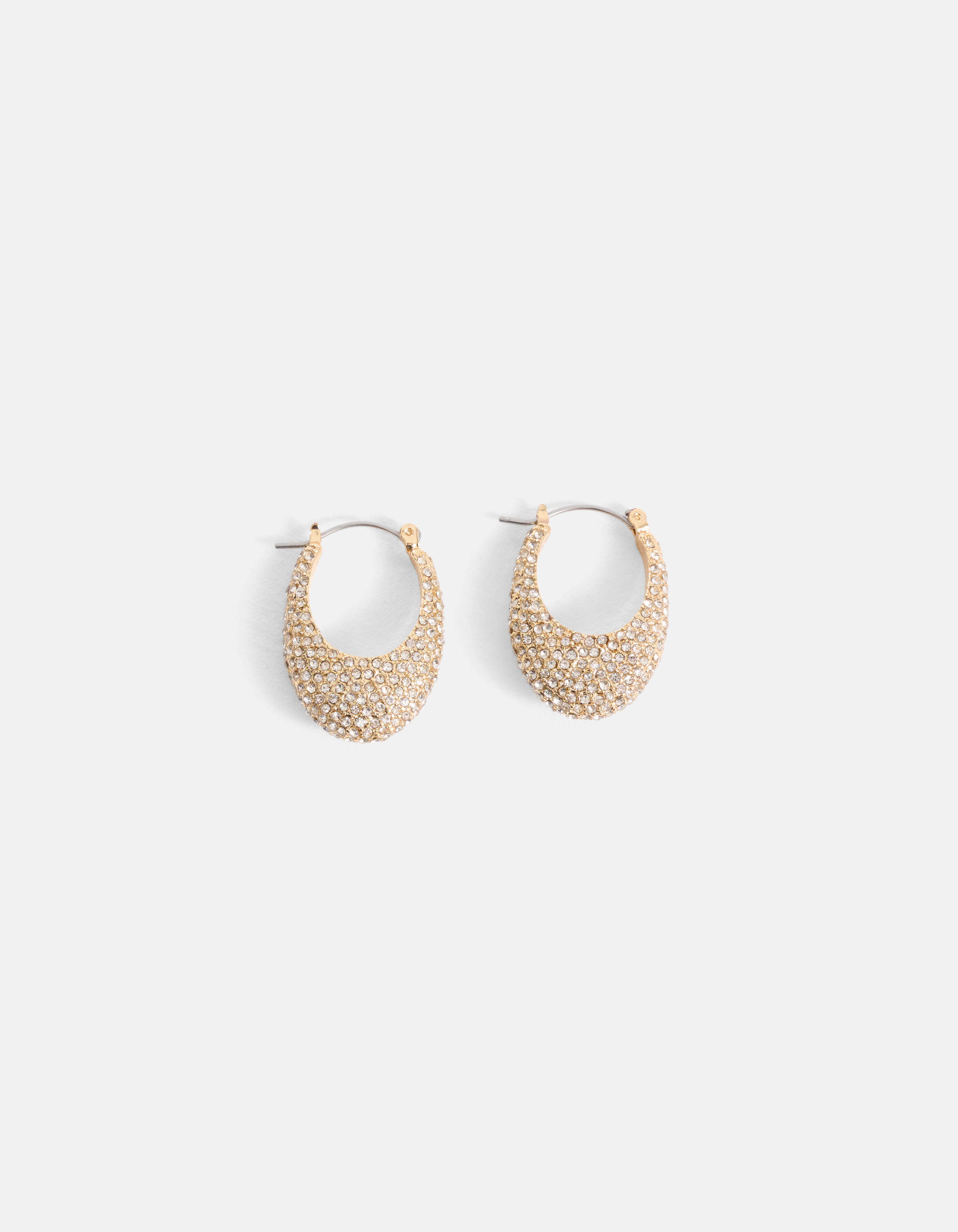 Strass-Ohrringe in Gold SHOEBY ACCESSOIRES