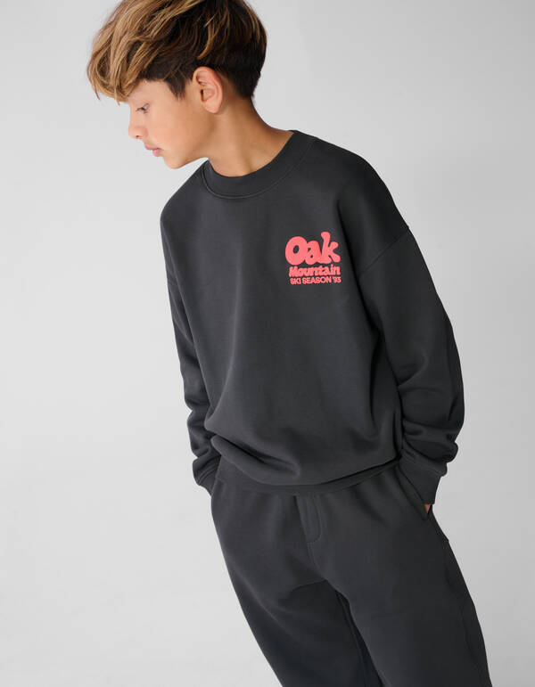 Oak Pullover Dunkelgrau SHOEBY BOYS