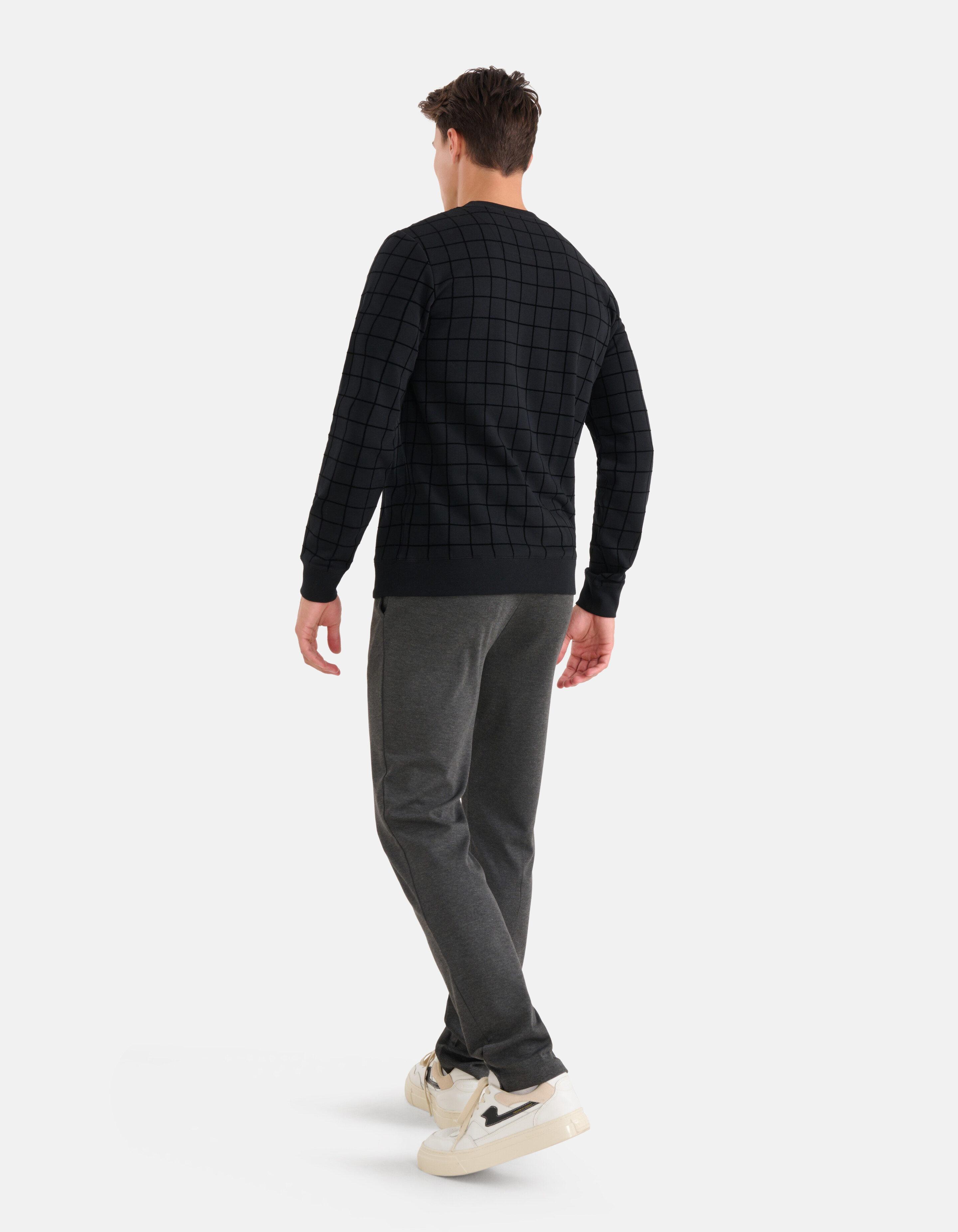 Samtpullover Schwarz SHOEBY MEN