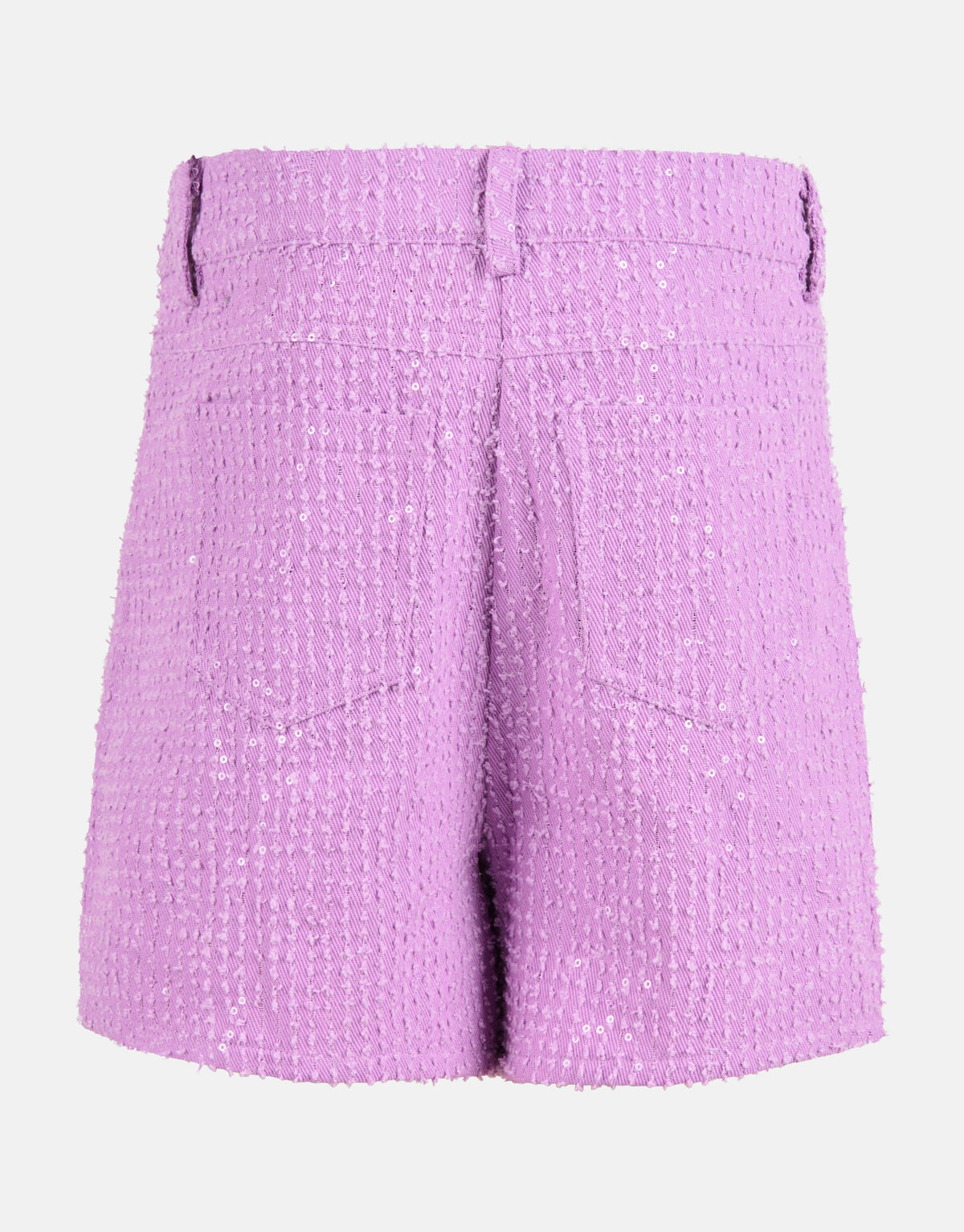 Sequin Denim Short Roze SHOEBY GIRLS
