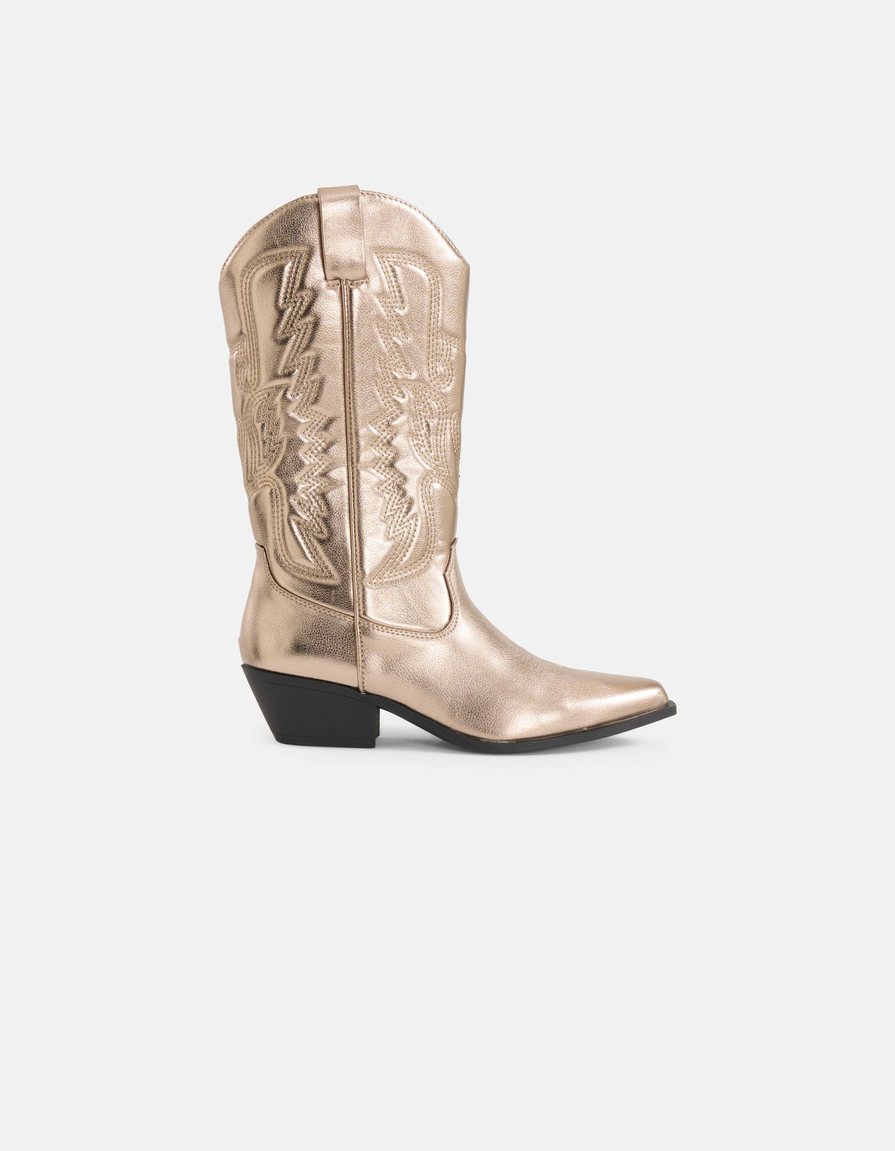 Westernstiefel Gold SHOEBY SHOES