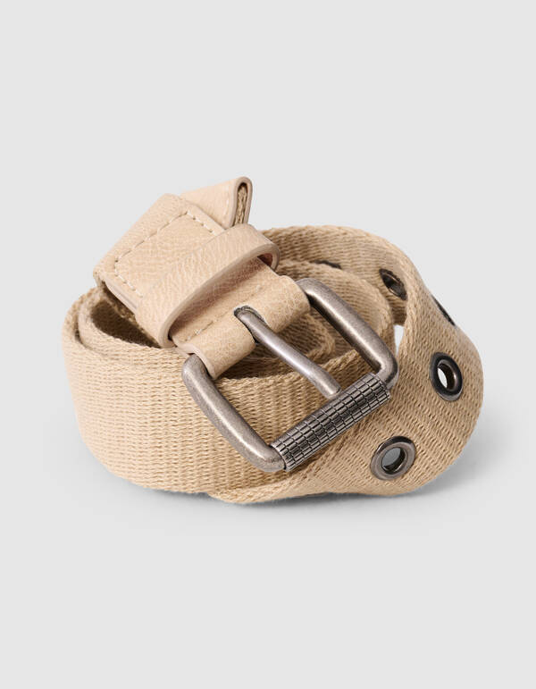 Basic Canvas Gürtel Sand SHOEBY ACCESSOIRES