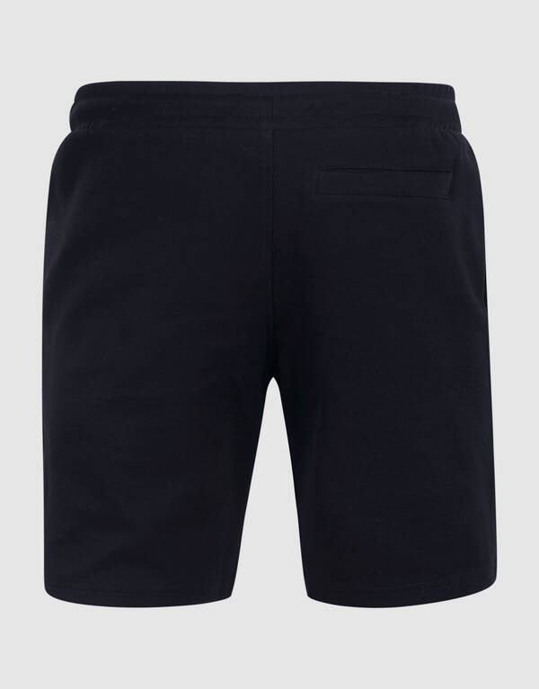 Piqu&eacute; Logo Shorts Schwarz SHOEBY MEN