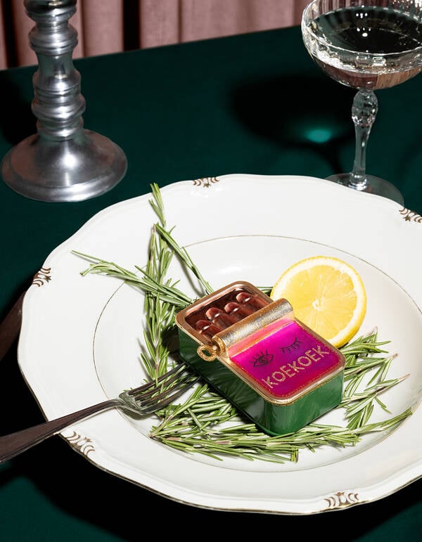 Kuckuck Zinn Weihnachtskugel Mehrfarbig By Fred SHOEBY ACCESSOIRES