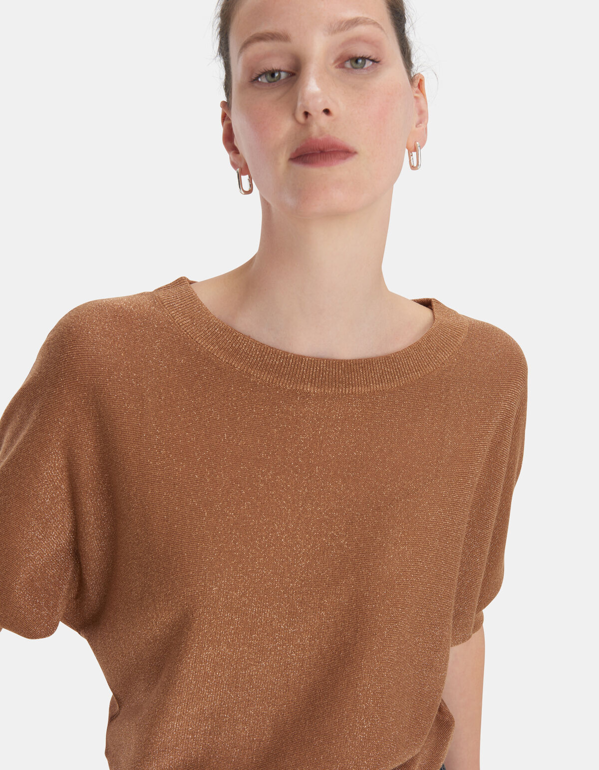 Glitter Batwing Pullover Eksept