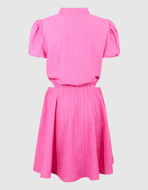 Ausgeschnittenes Minikleid Hellrosa SHOEBY GIRLS