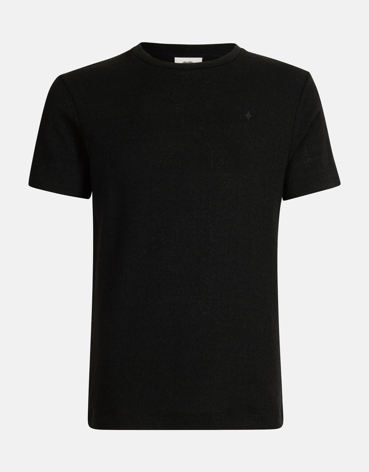 Boucle-T-Shirt Schwarz SHOEBY MEN