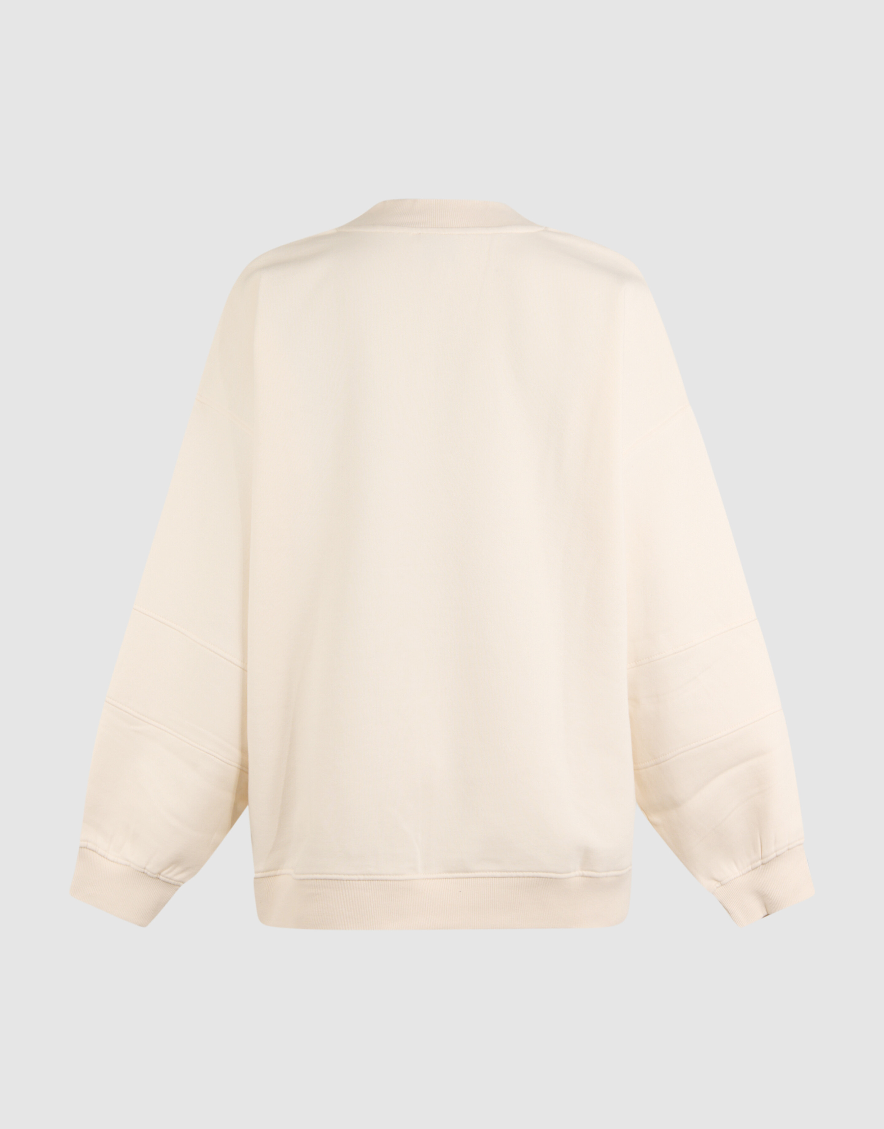 Varsity Logo Pullover Off White SHOEBY WOMEN