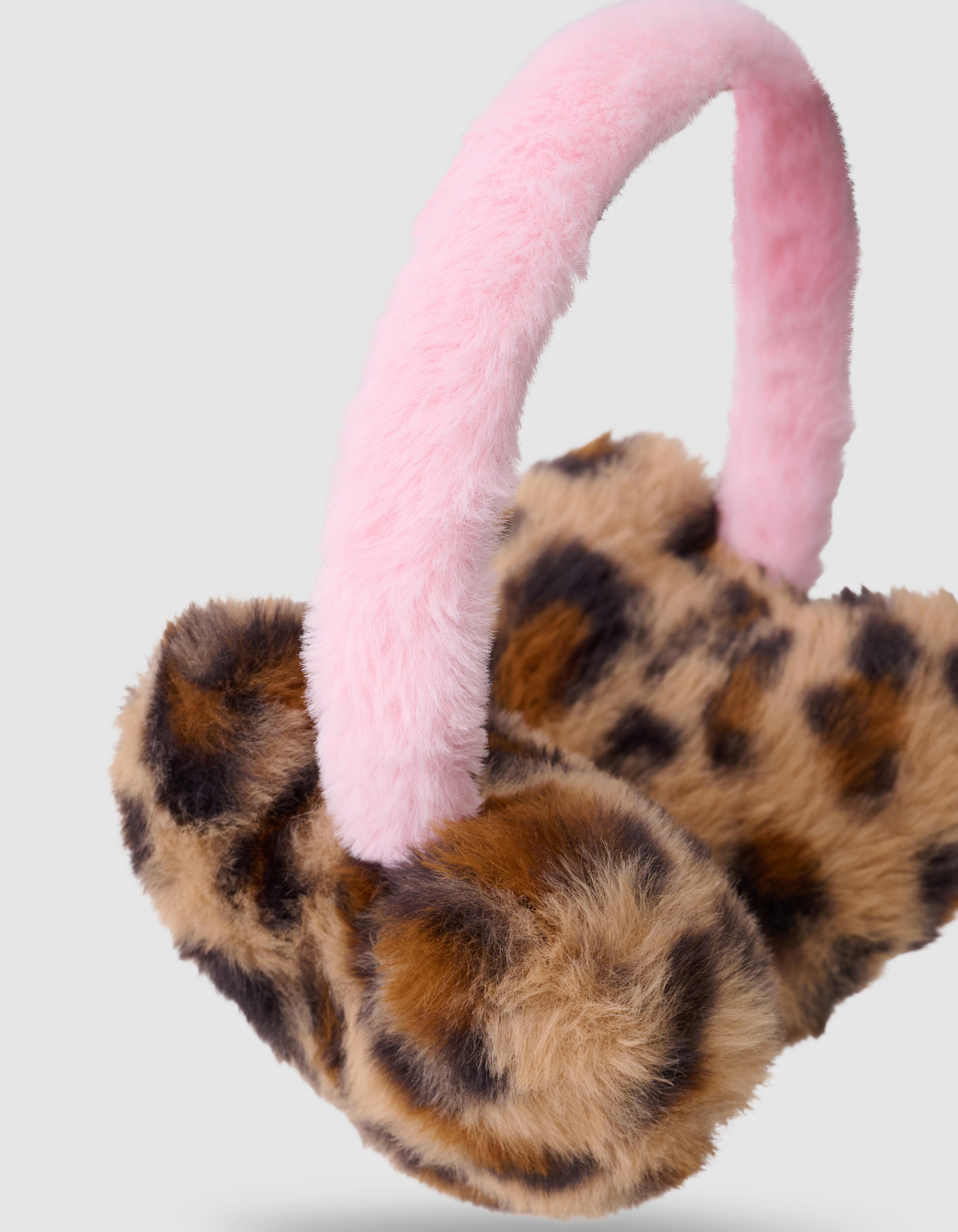 Leopardenherz-Ohrenwärmer Braun SHOEBY ACCESSOIRES