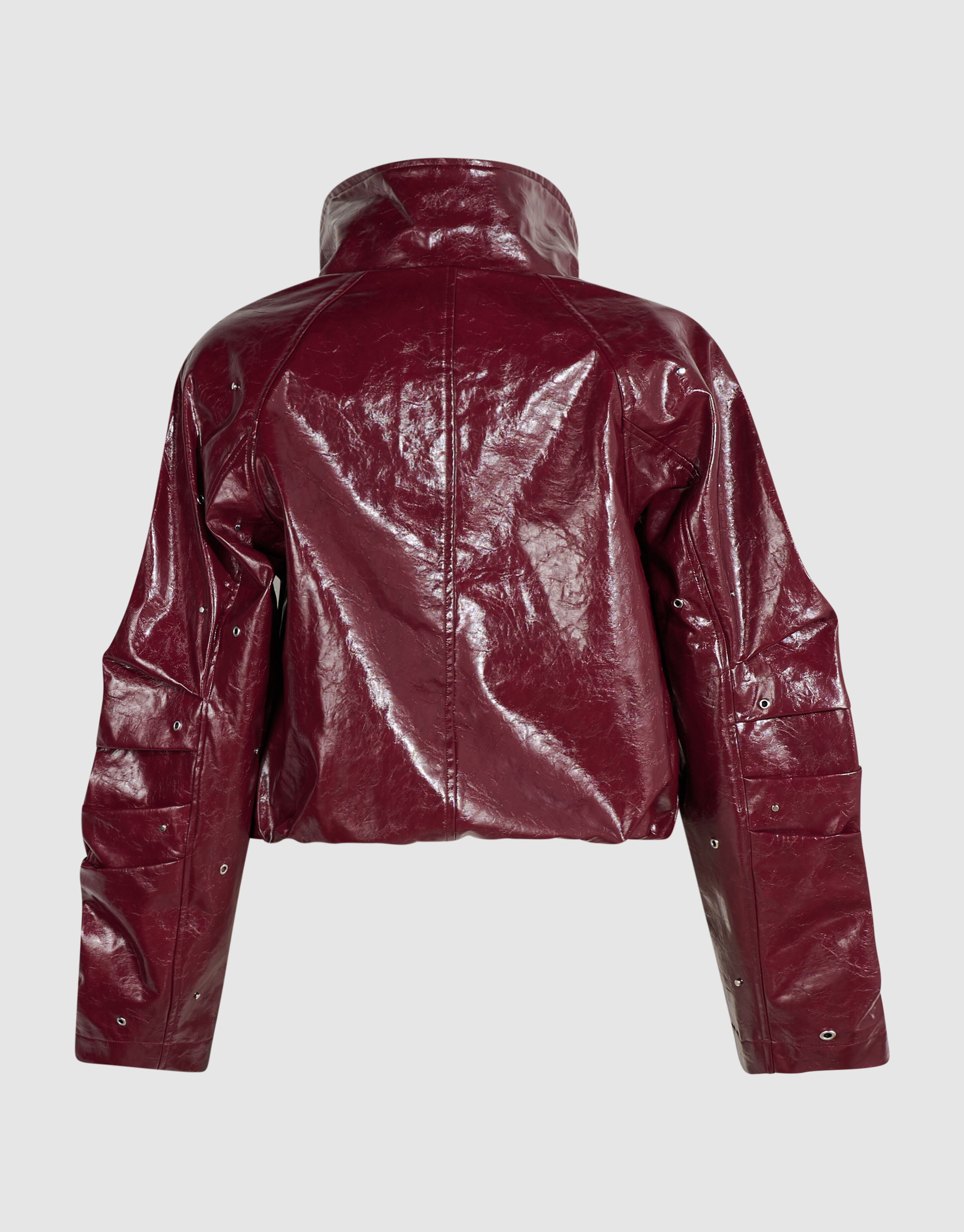 Shiny Funnel Jacke Dunkelrot SHOEBY WOMEN