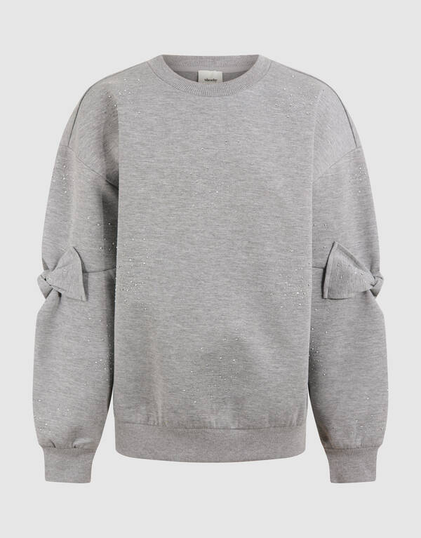 Übergroßer Strickpullover Grau SHOEBY GIRLS