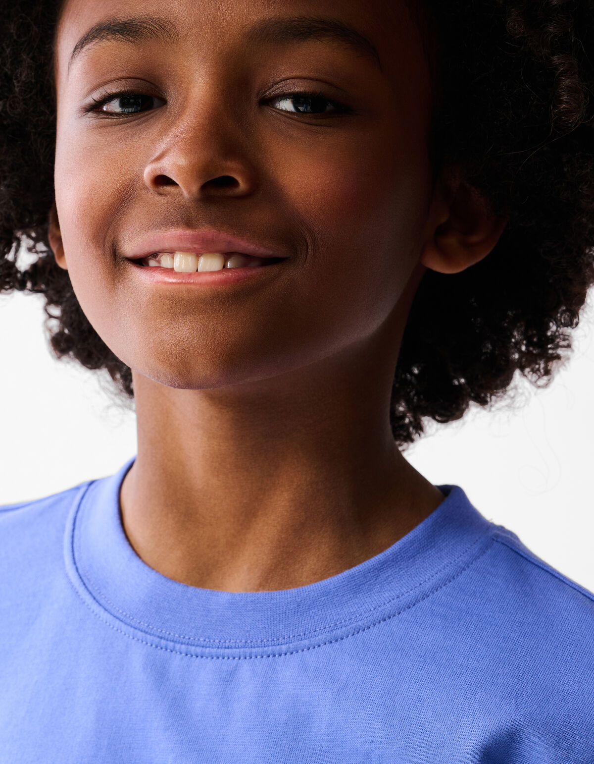 Smiley Kunstwerk T-shirt Blau SHOEBY BOYS