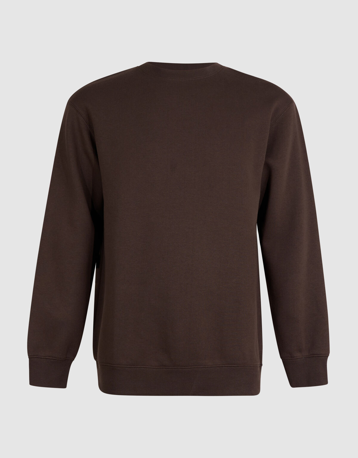 Pullover mit Rundhalsausschnitt dunkelbraun SHOEBY MEN