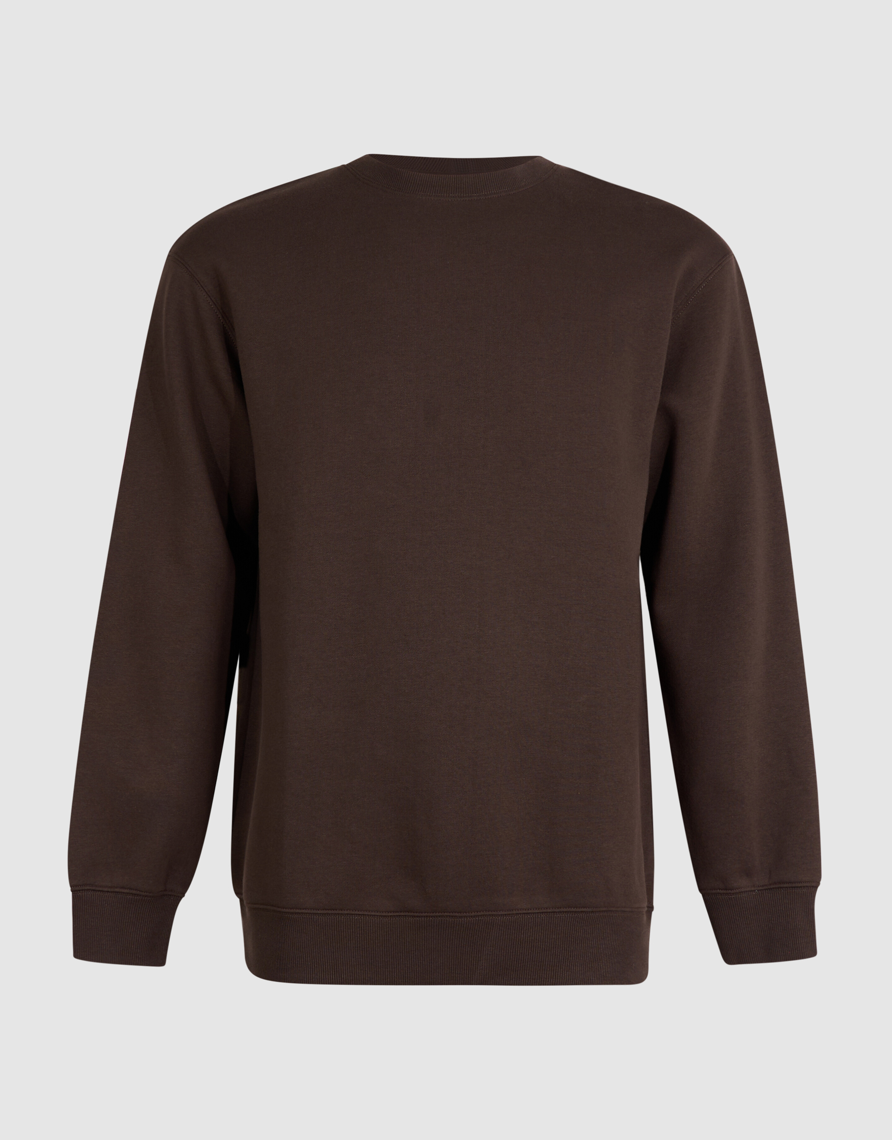 Pullover mit Rundhalsausschnitt dunkelbraun SHOEBY MEN