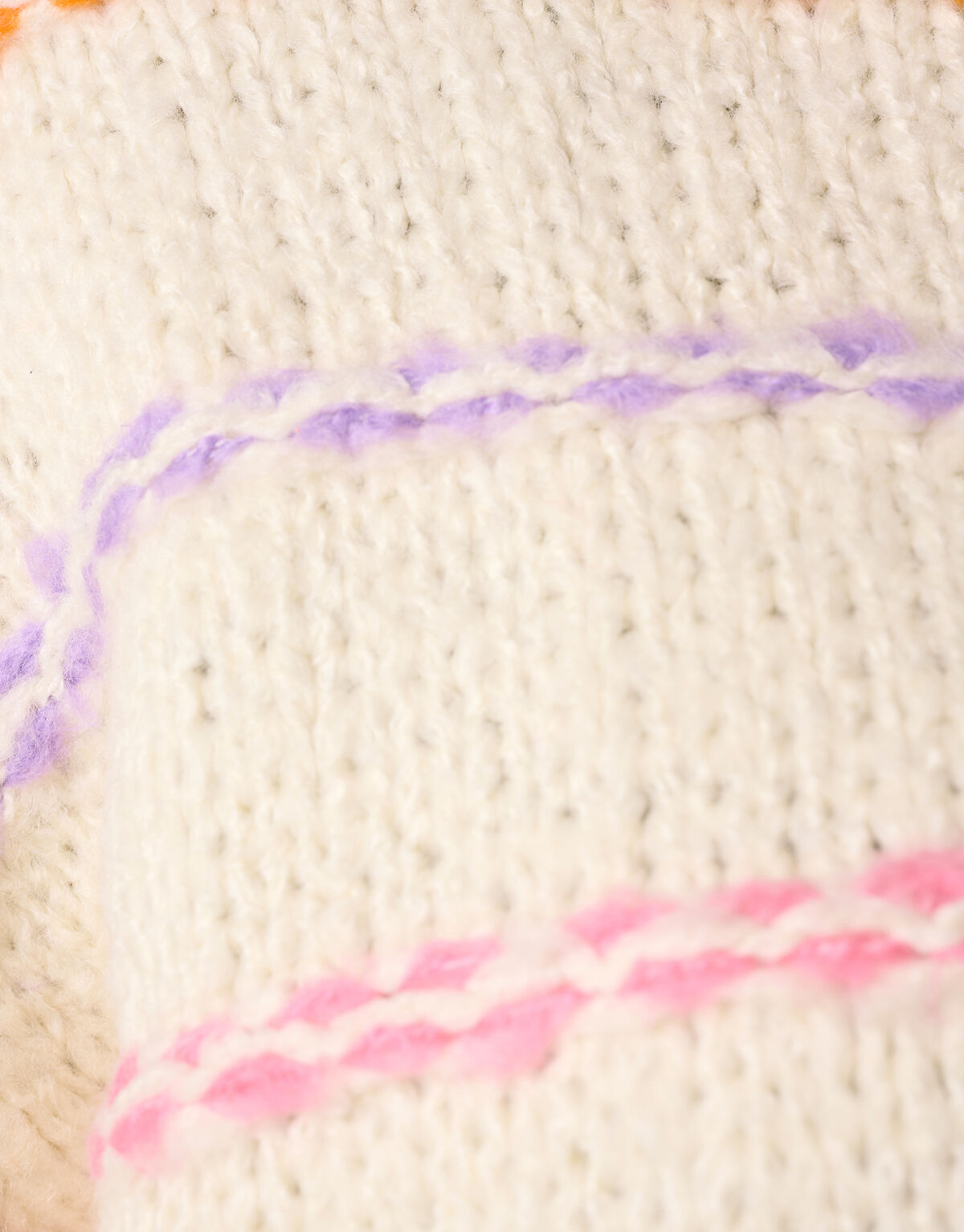 Fun Stripe Pullover Off White SHOEBY WOMEN