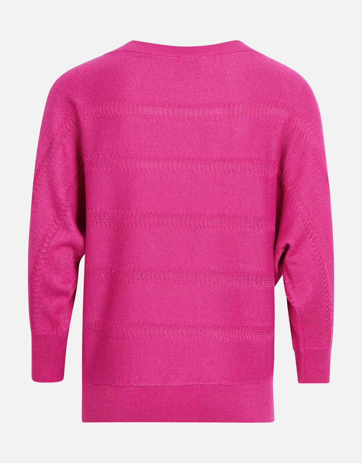 Glitzer Fledermaus-Pullover Rosa SHOEBY WOMEN