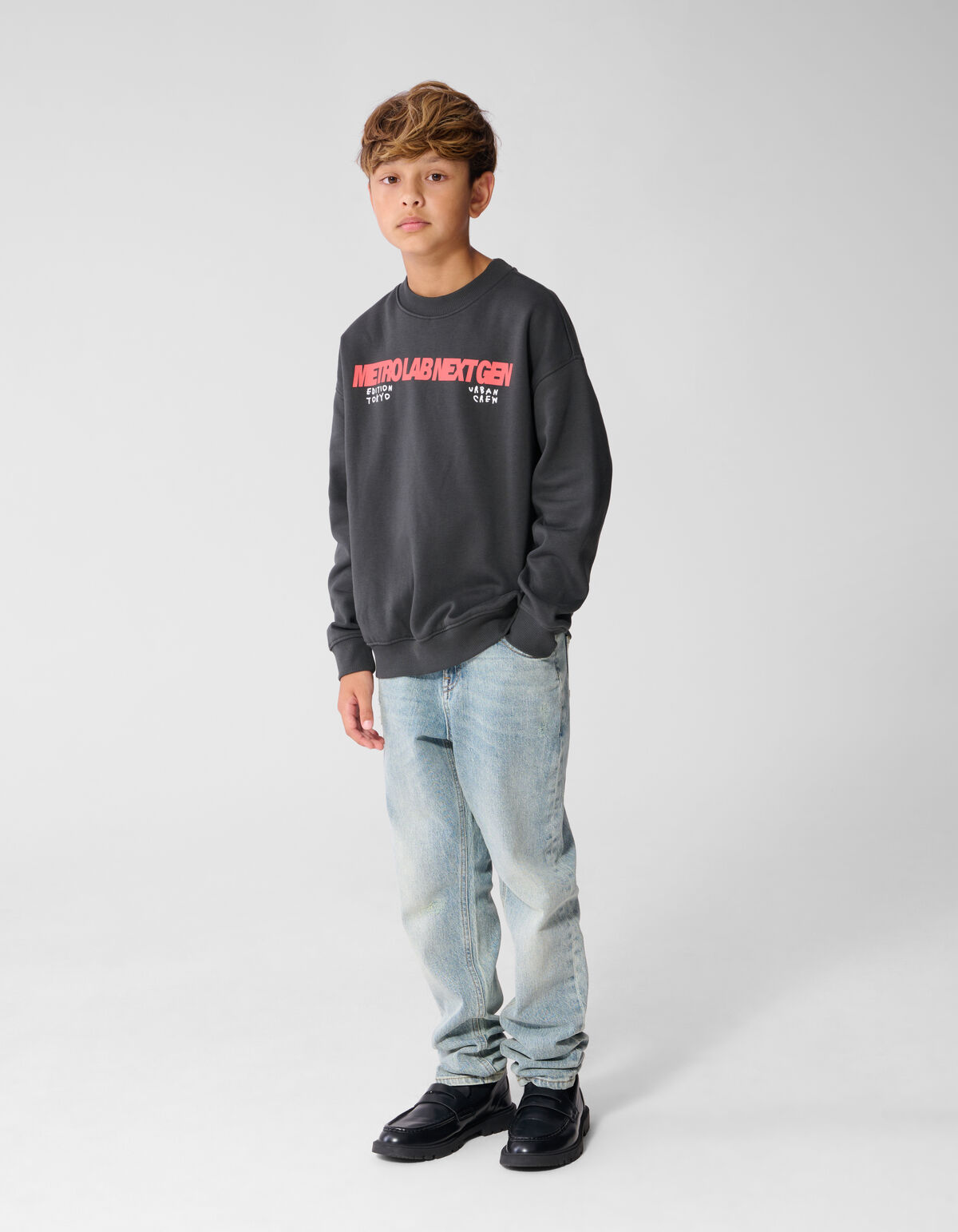 Next Gen Pullover Dunkelgrau SHOEBY BOYS