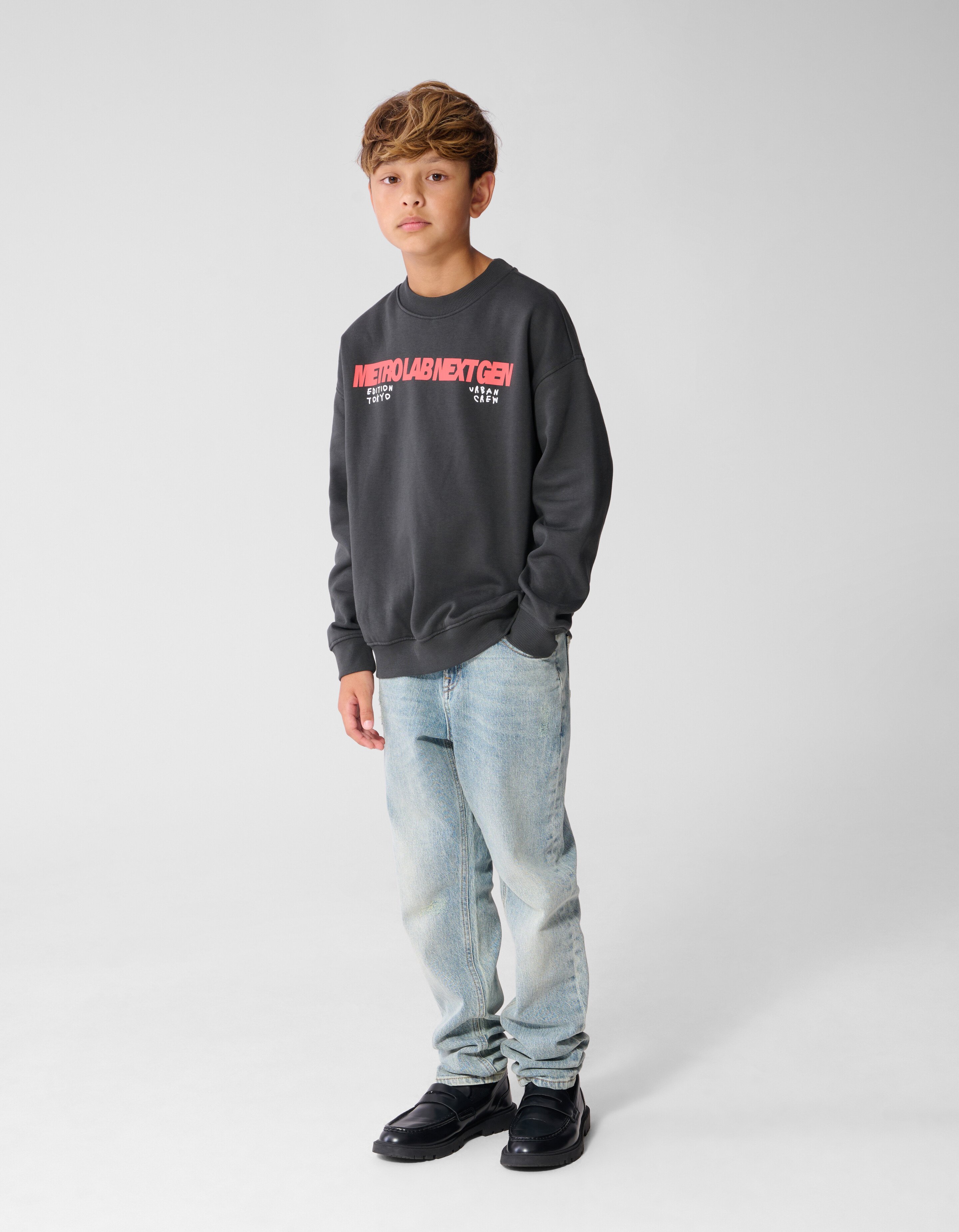 Next Gen Pullover Dunkelgrau SHOEBY BOYS